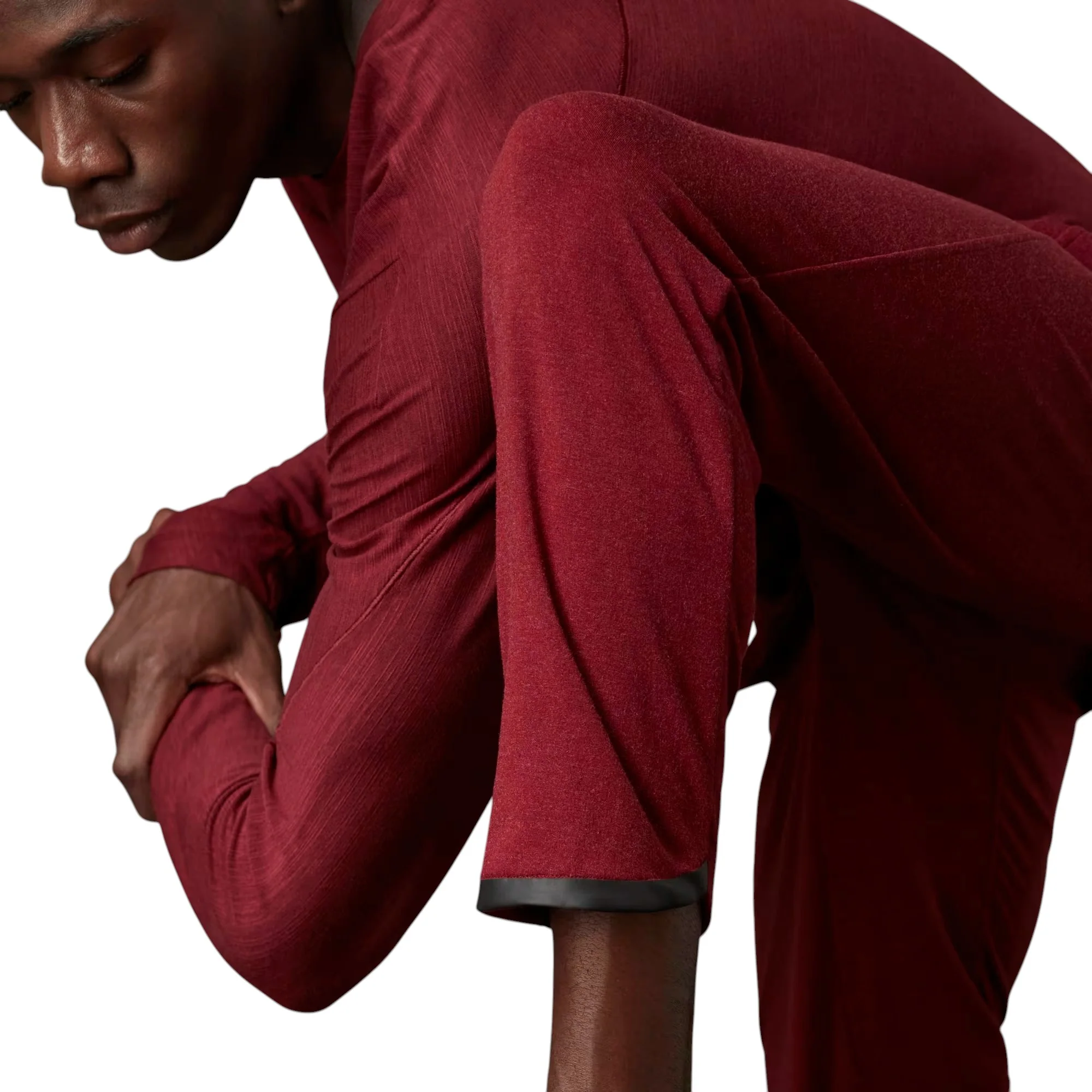 adidas Wellbeing Training Yoga Pants - Burgundy - Image 5