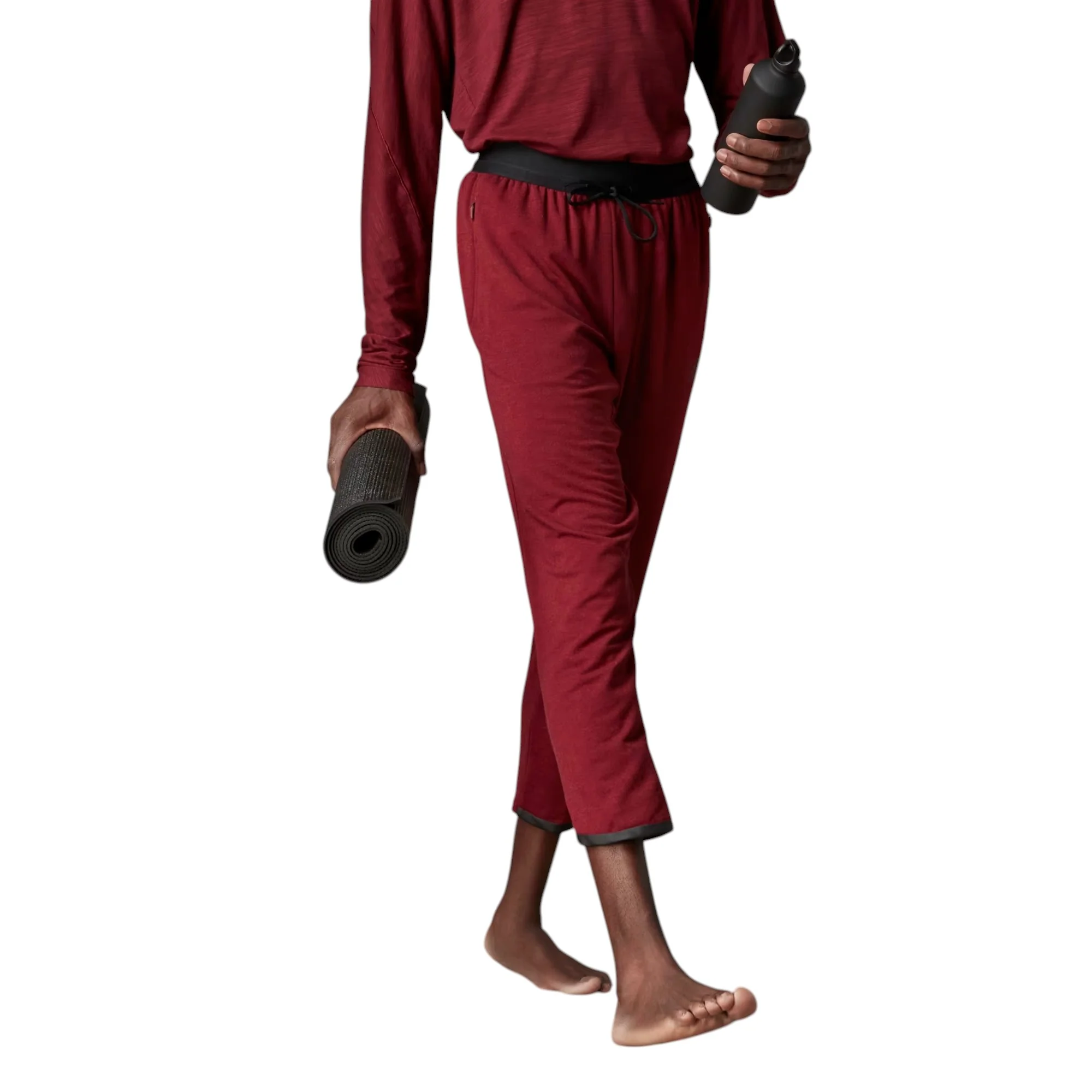 adidas Wellbeing Training Yoga Pants - Burgundy - Image 6