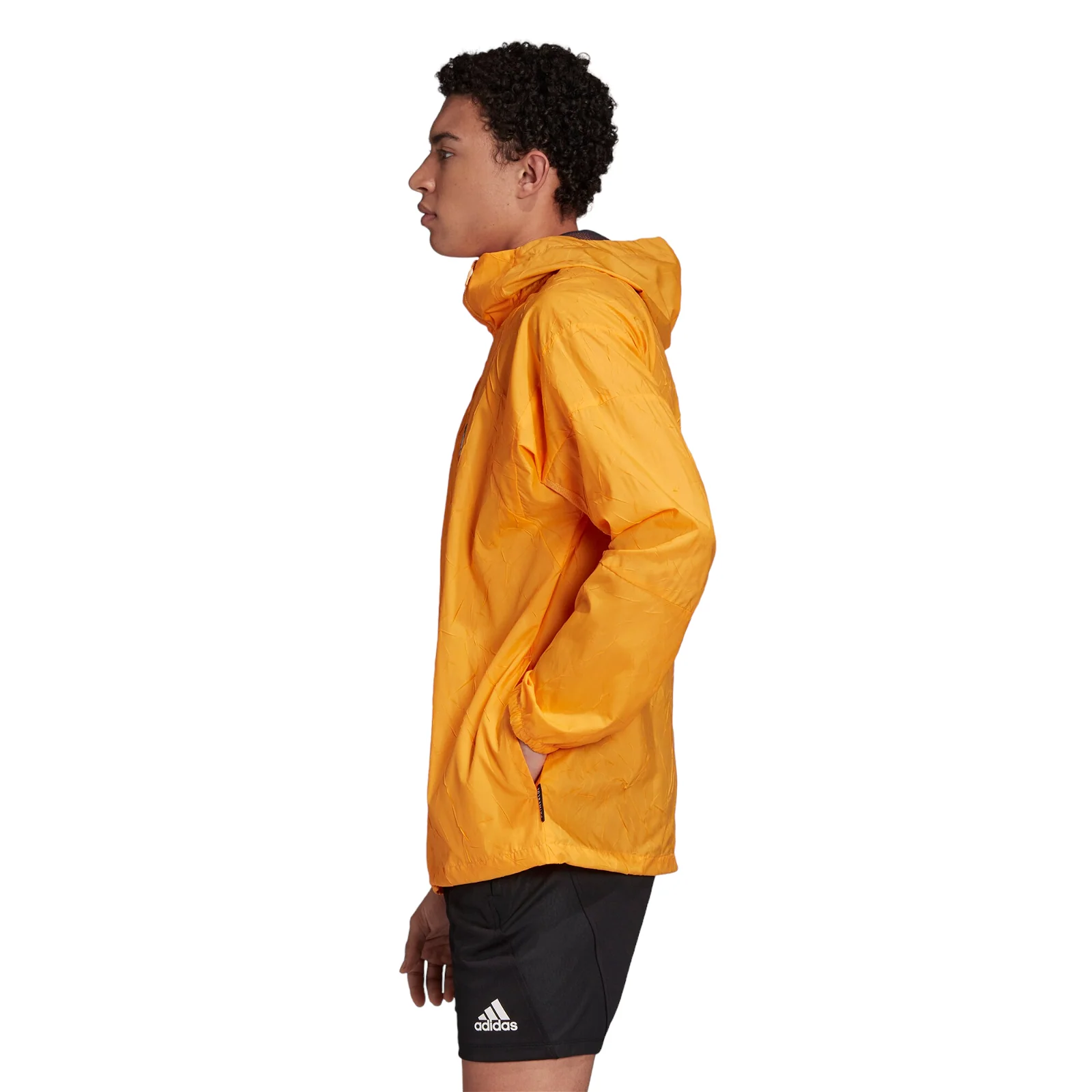 adidas WND Primeblue Jacket - Real Gold - Image 5