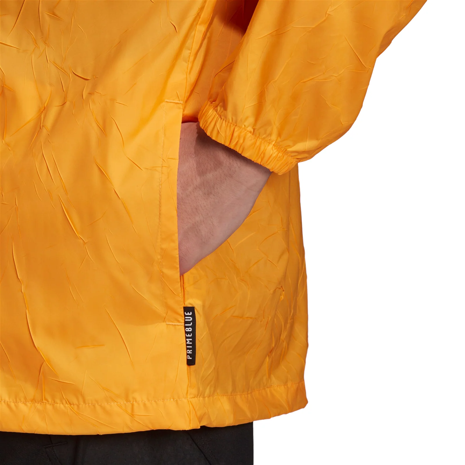 adidas WND Primeblue Jacket - Real Gold - Image 8