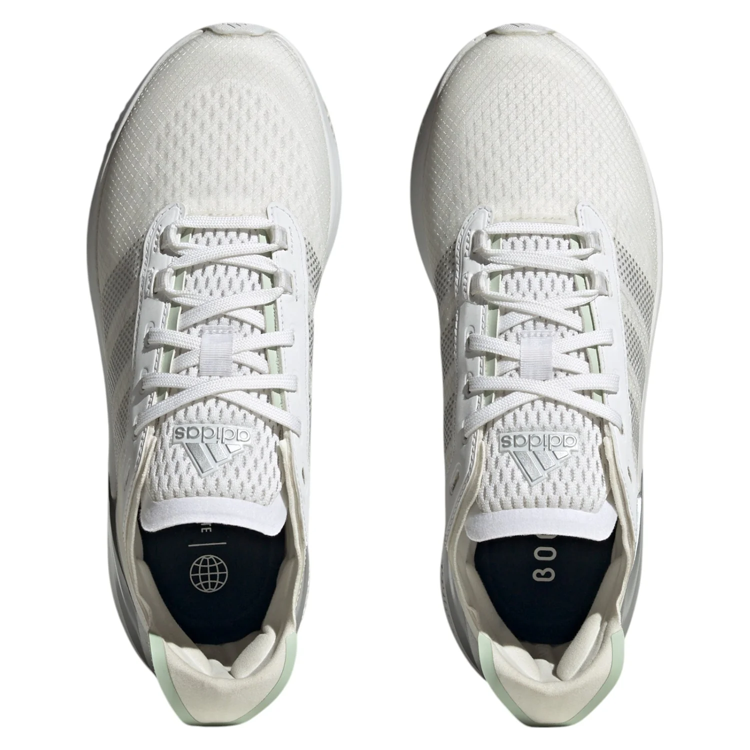 adidas Womens Avryn Running Shoes - White - Image 4