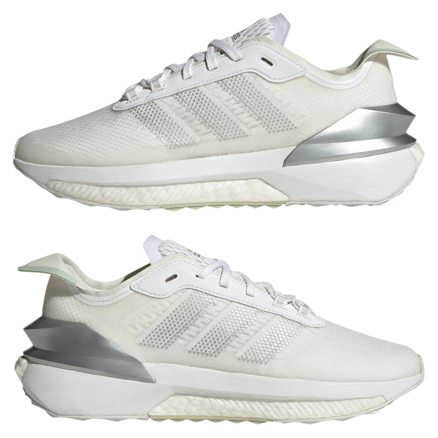 adidas Womens Avryn Running Shoes - White - Image 7