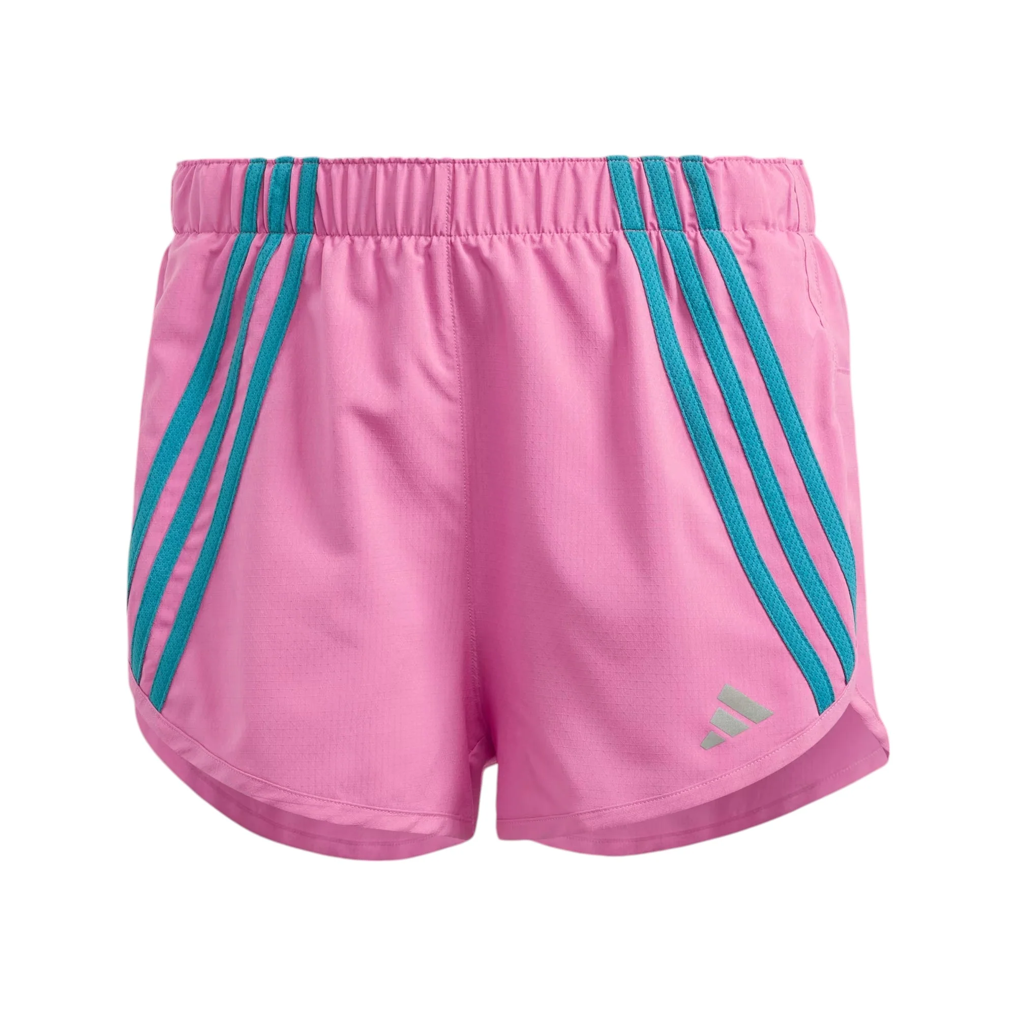 adidas Womens Break the Norm Running Shorts - Pink - Image 3