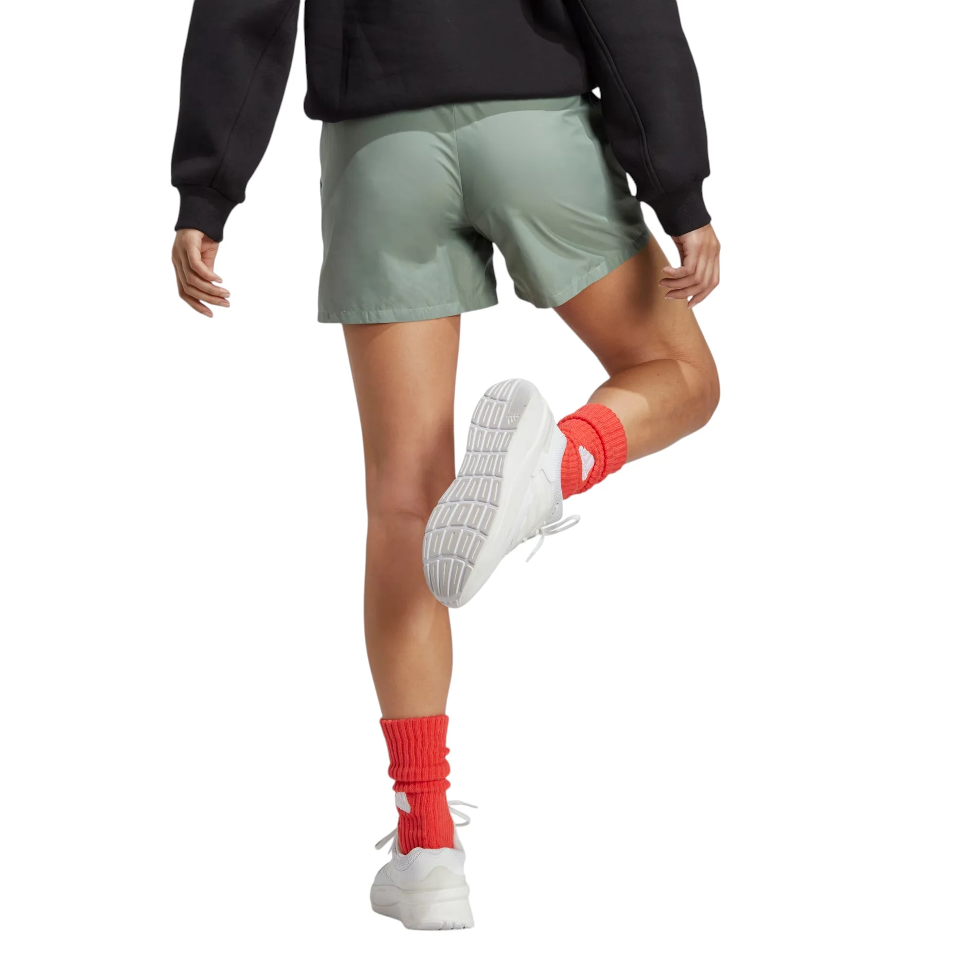 adidas Womens City Escape Shorts - Green - Image 7