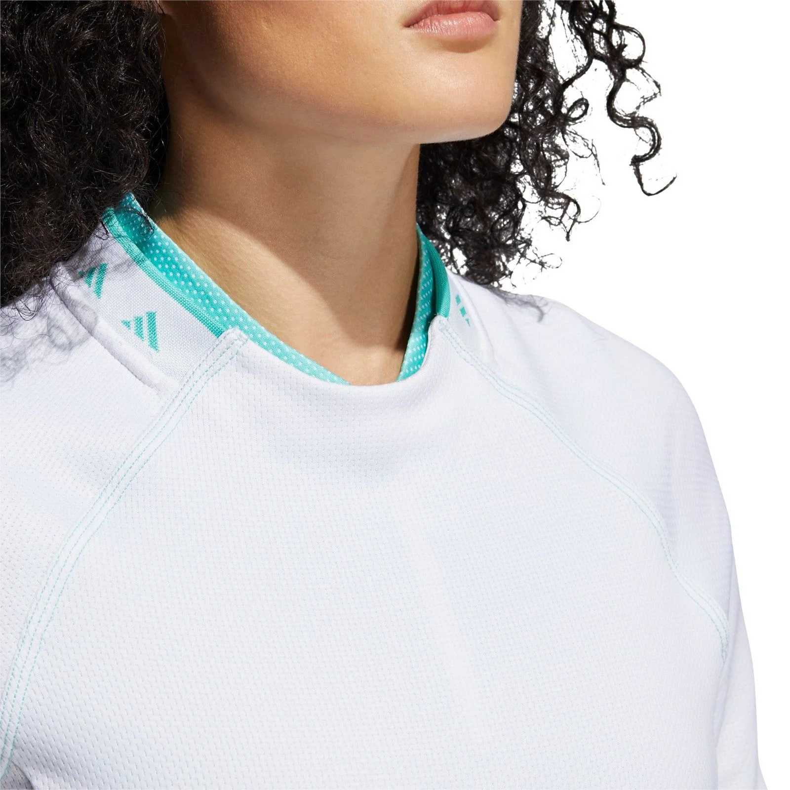 adidas Womens Equipment Crew Sweatshirt - White - Image 5