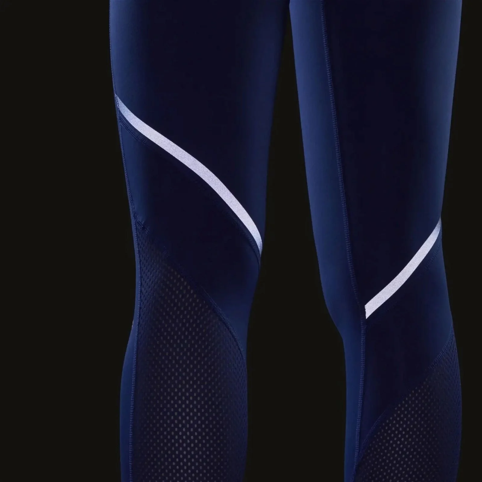 adidas Womens How We Do 7/8 Leggings - Victory Blue - Image 3