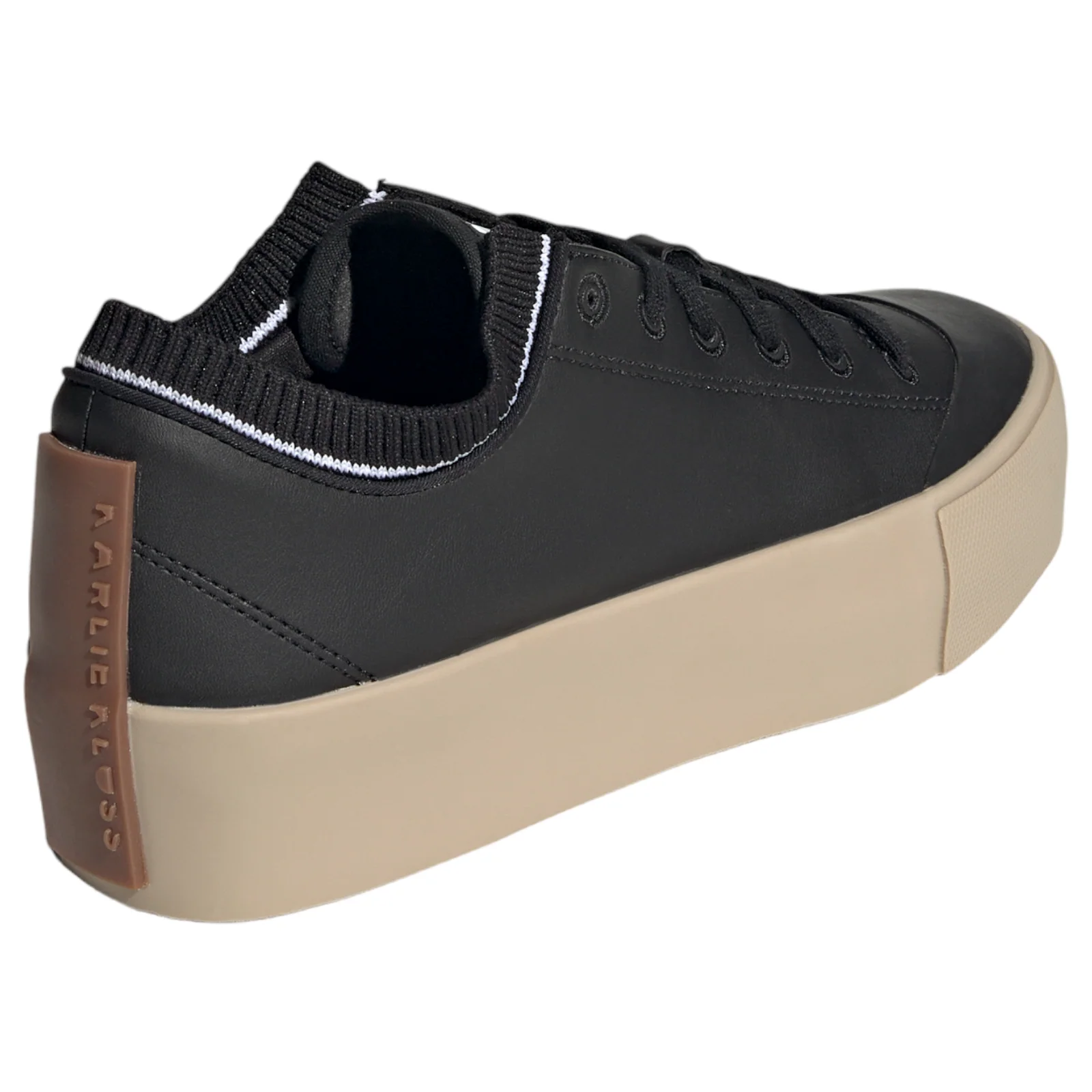 adidas Womens Karlie Kloss Trainer XX92 Vegan Shoes - Black - Image 3