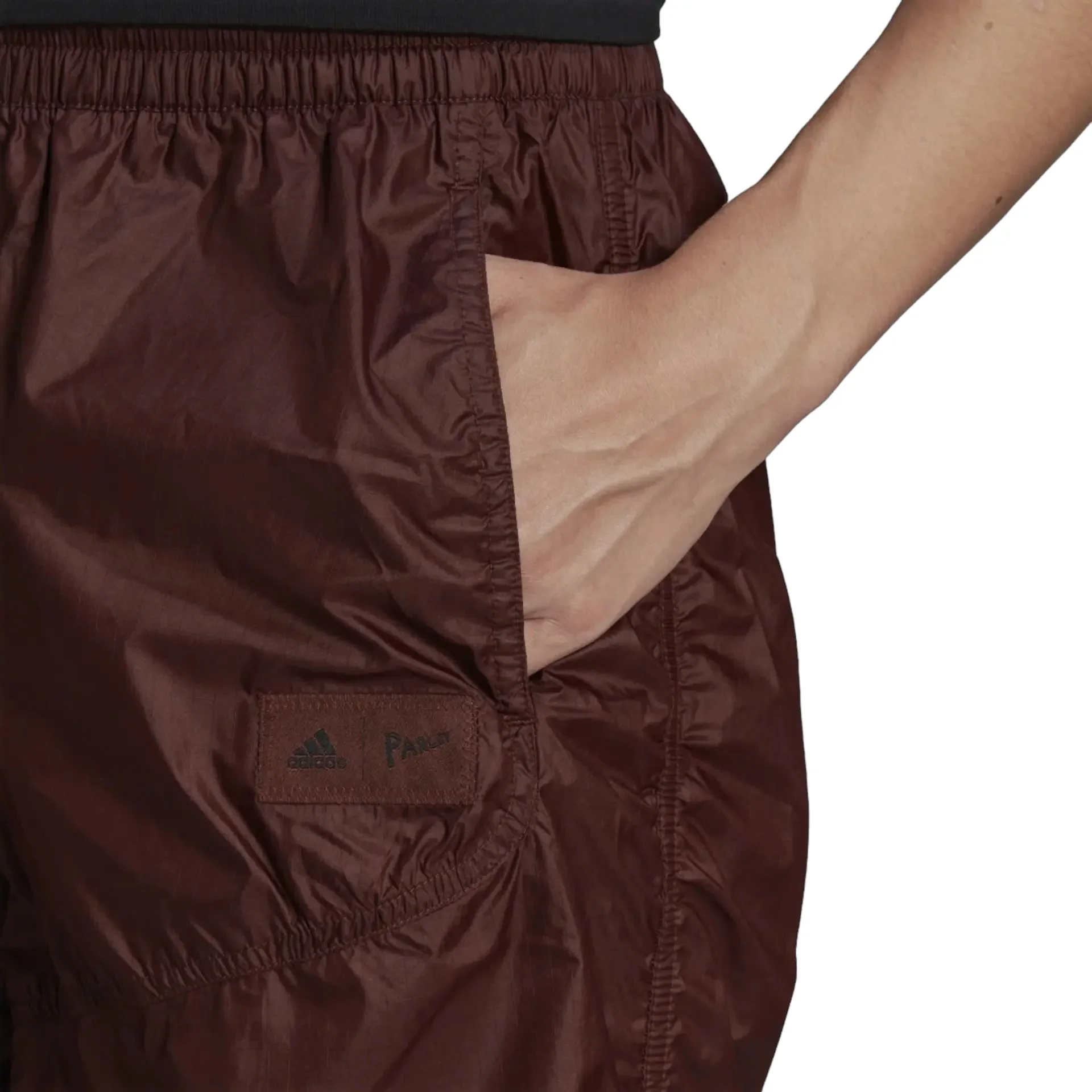 adidas Womens Parley Tracksuit Joggers - Mystery Brown - Image 3