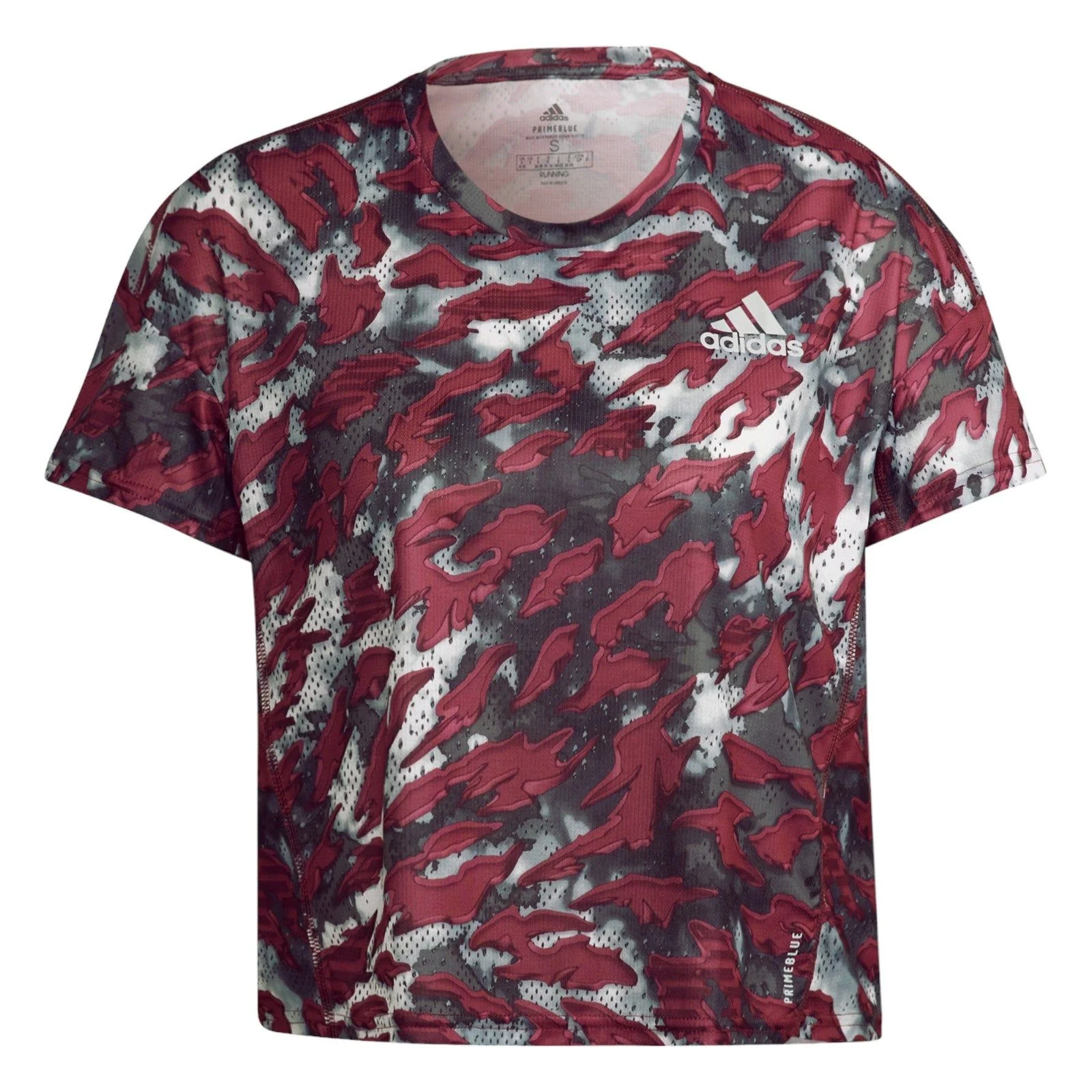 adidas Women's Primeblue Fast Graphic Tee - Multi
