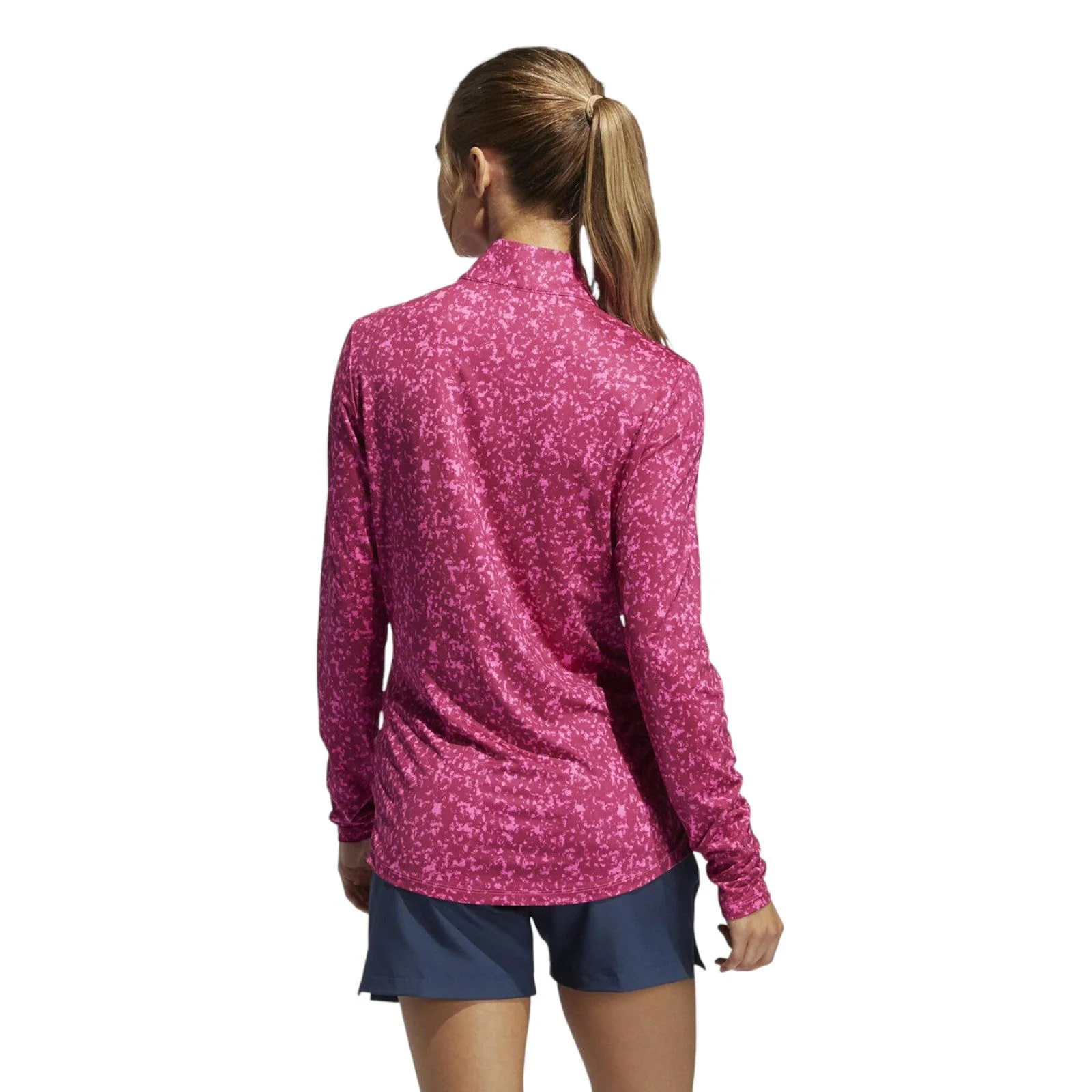 adidas Women's Primegreen AEROREADY Shirt - Screaming Pink / Wild Pink - Image 5