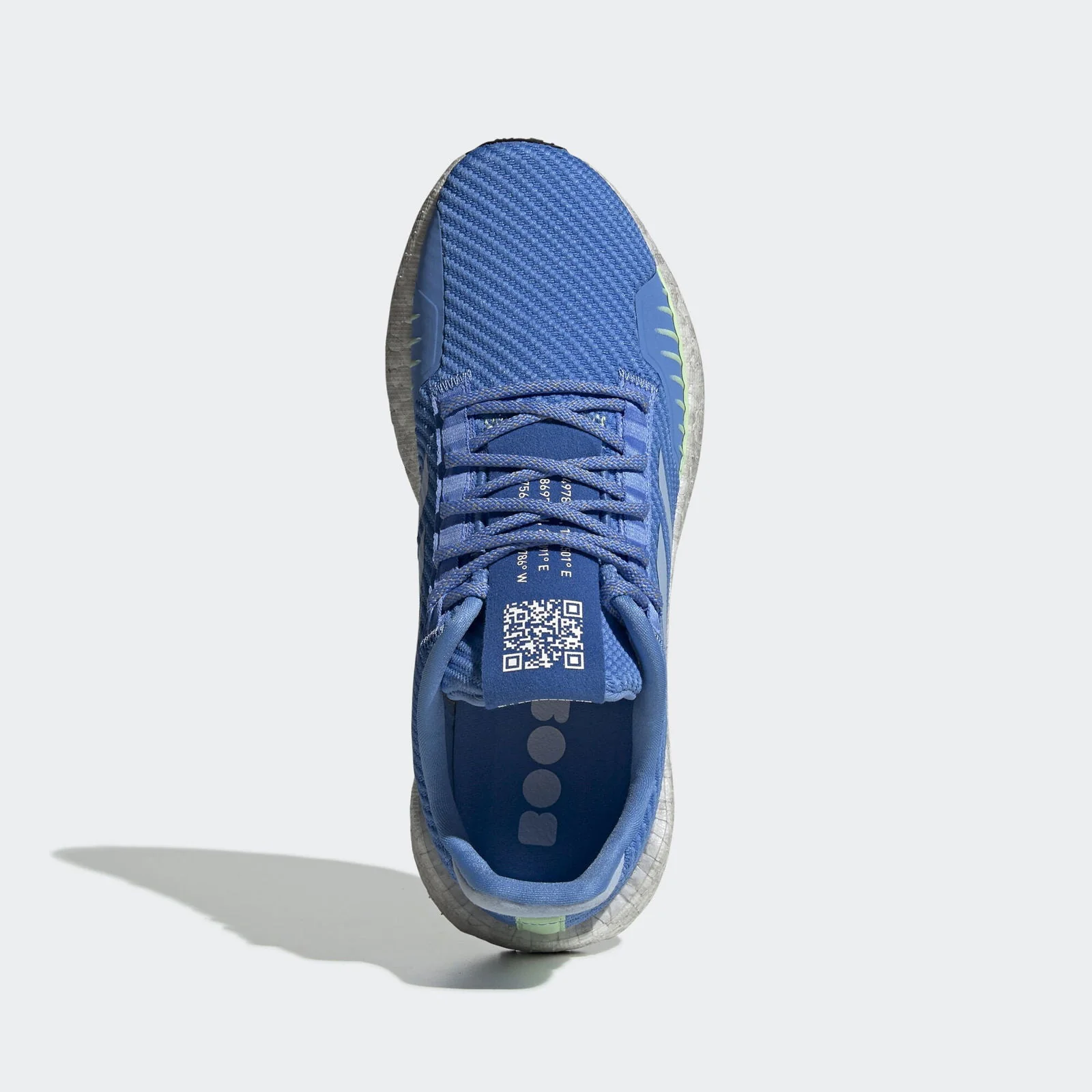 adidas Womens PulseBOOST HD Winter Running Shoes - Blue - Image 4