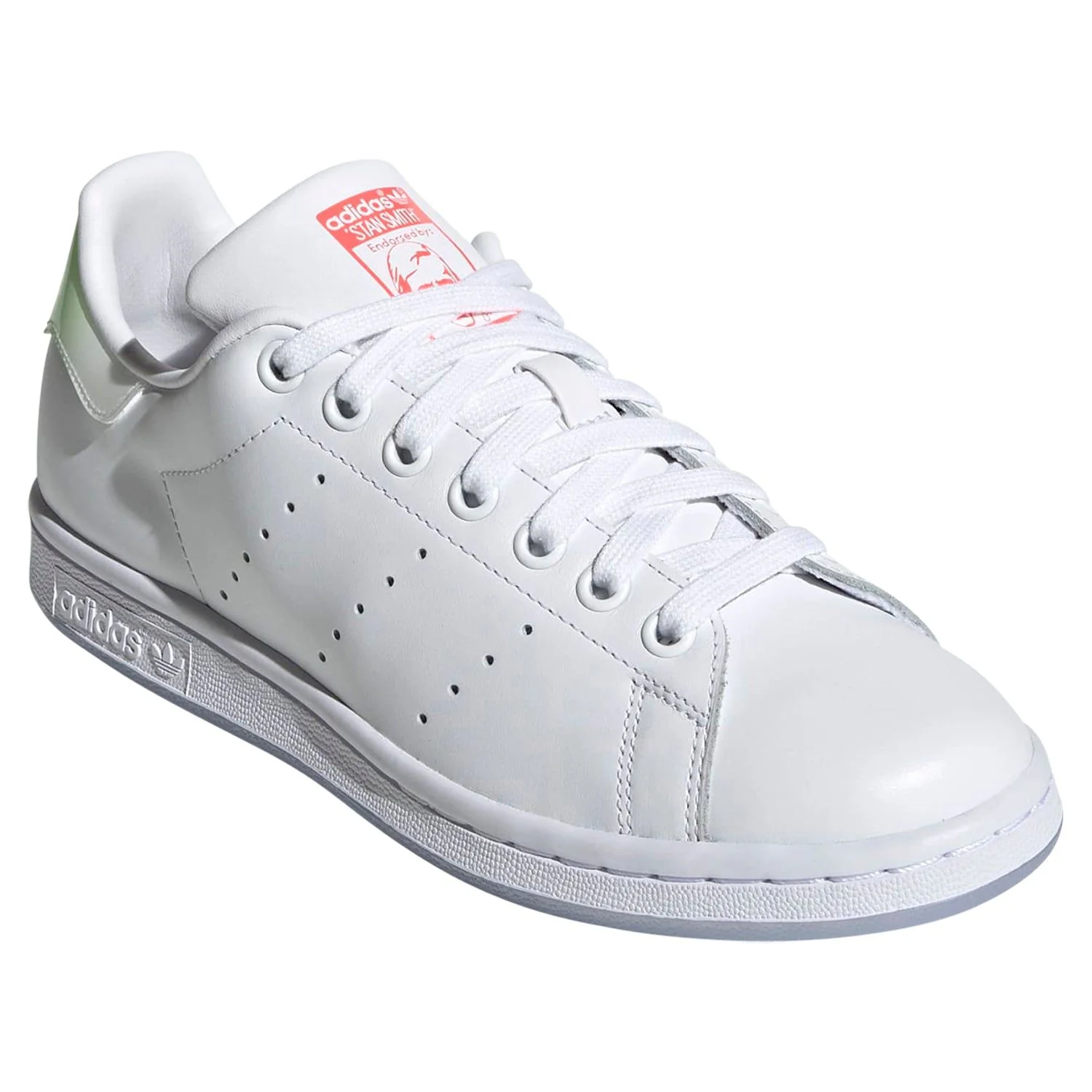 adidas Women's Stan Smith Shoes - White / Green - Image 2
