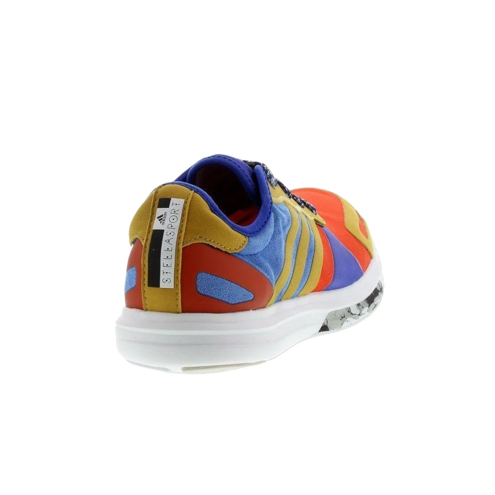 adidas Womens Stella McCartney Yvori Trainers - Blue / Red - Image 5
