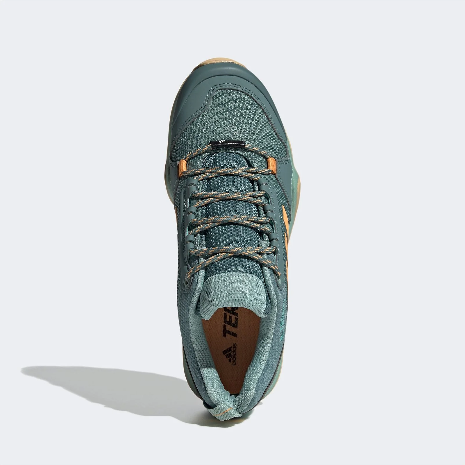 adidas Womens Terrex AX3 Hiking Shoes - Green - Image 4