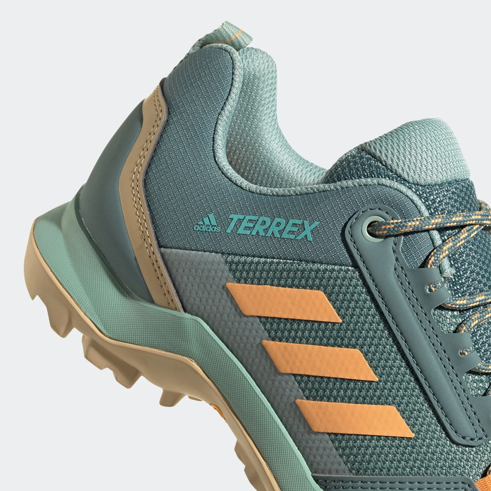 adidas Womens Terrex AX3 Hiking Shoes - Green - Image 6