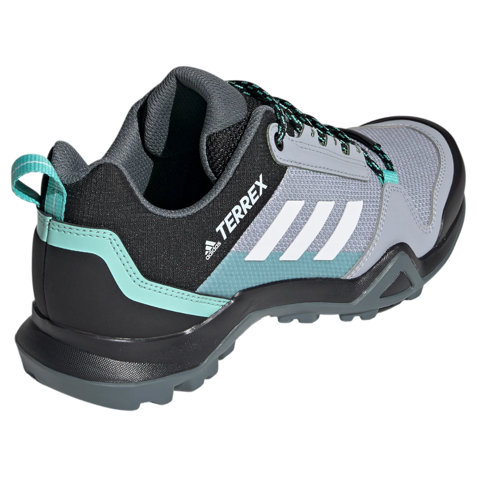 adidas Womens Terrex AX3 Hiking Shoes - Grey - Image 3