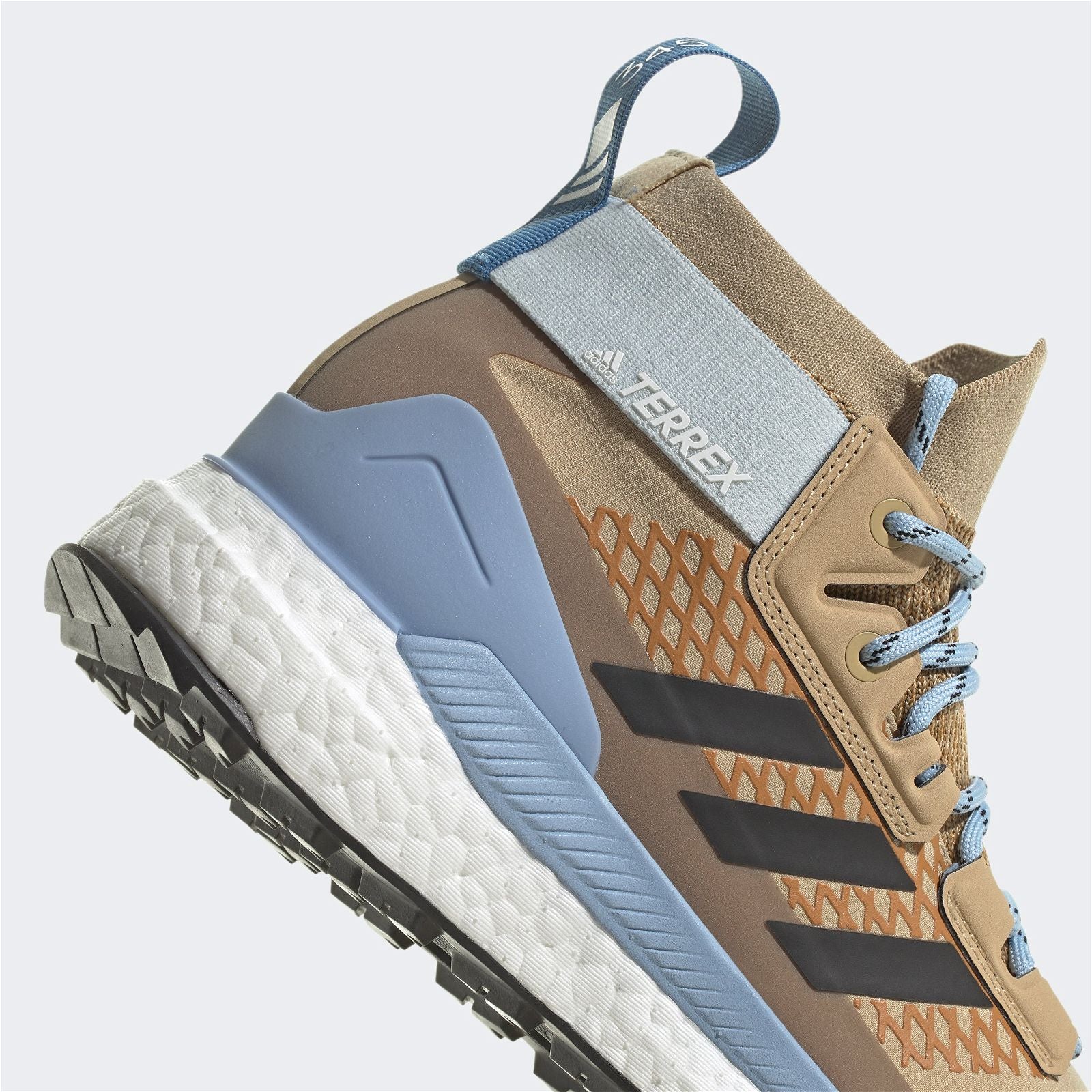 adidas Womens Terrex Free Hiker Gore-Tex Shoes - Beige - Image 5