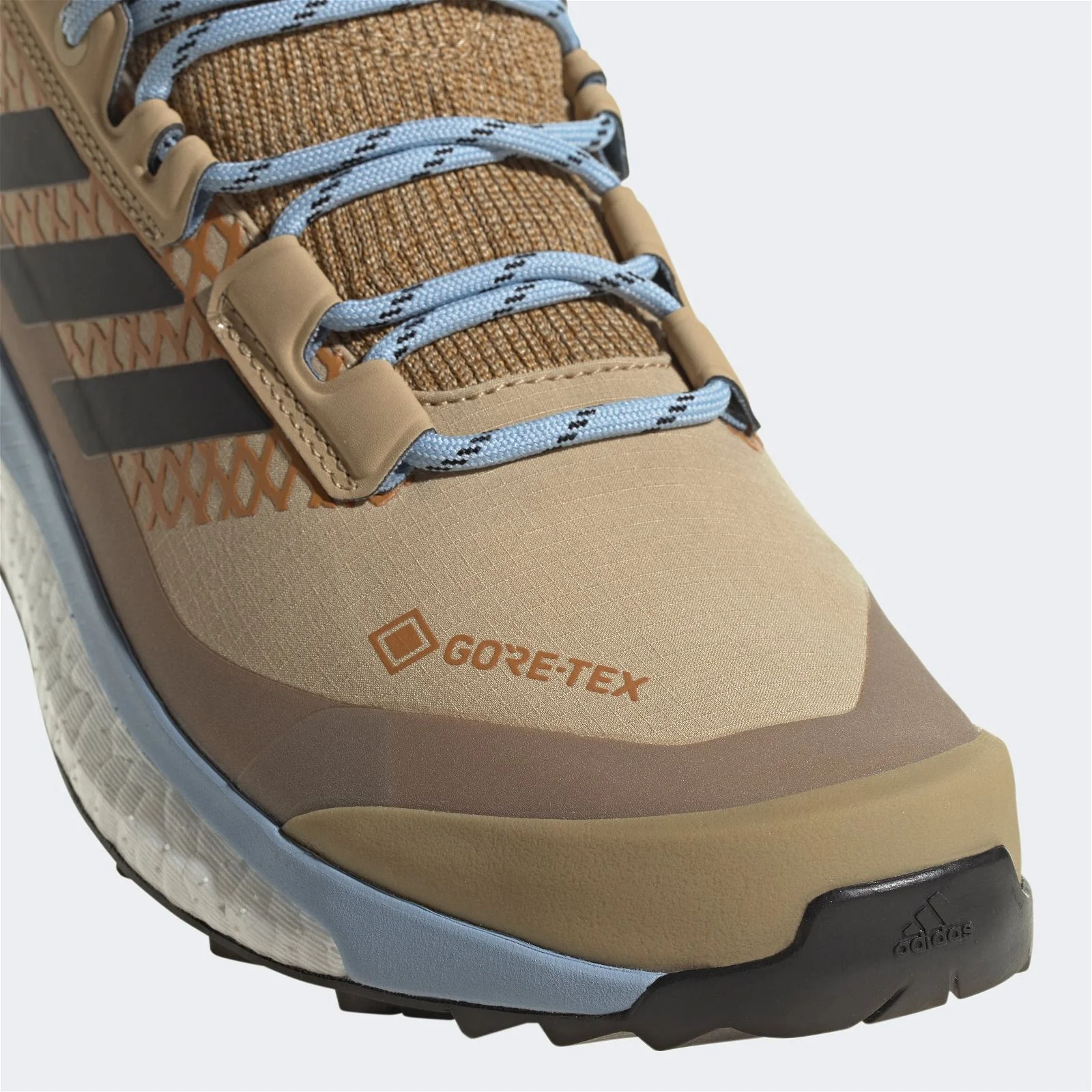 adidas Womens Terrex Free Hiker Gore-Tex Shoes - Beige - Image 7