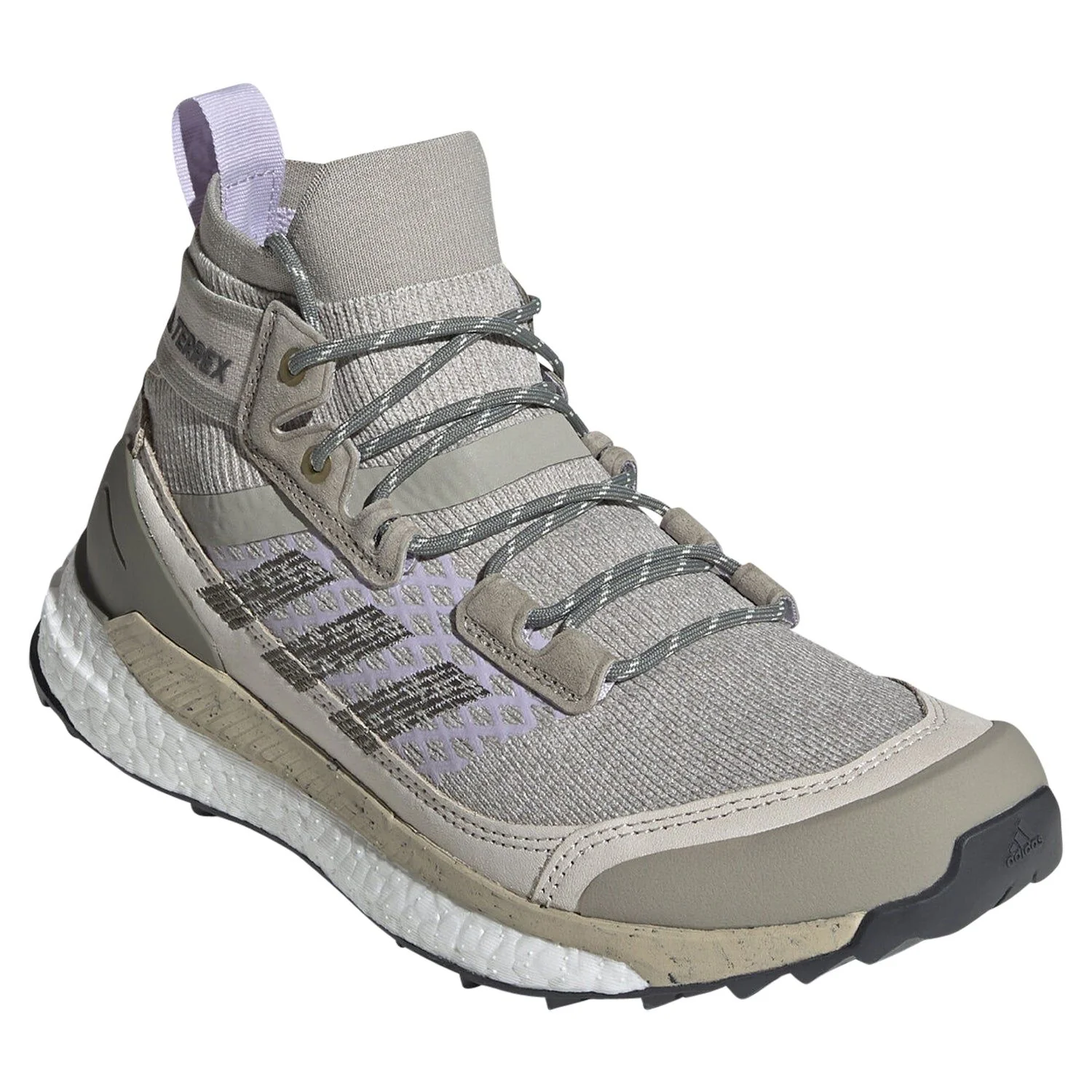 adidas Women's Terrex Free Hiker Shoes - Grey - Image 2