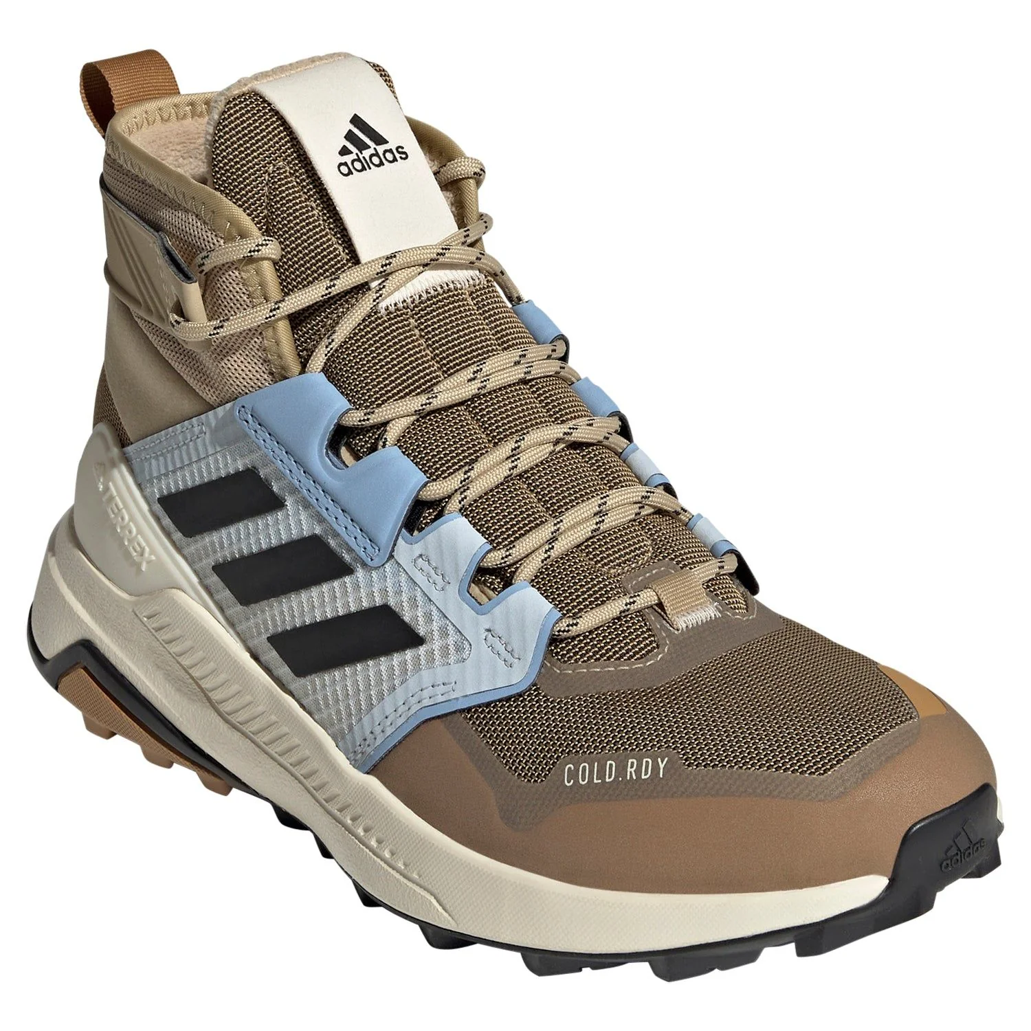 adidas Womens Terrex Trailmaker Mid Cold.RDY Hiking Shoes - Beige - Image 2