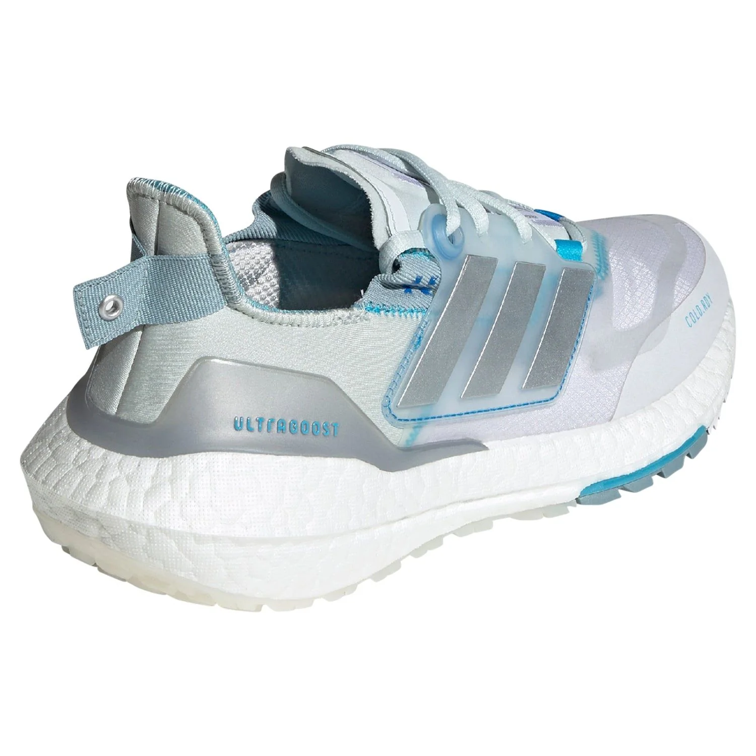adidas Womens Ultra Boost 22 Cold.RDY Trainers - Blue Tint Silver Metallic - Image 3