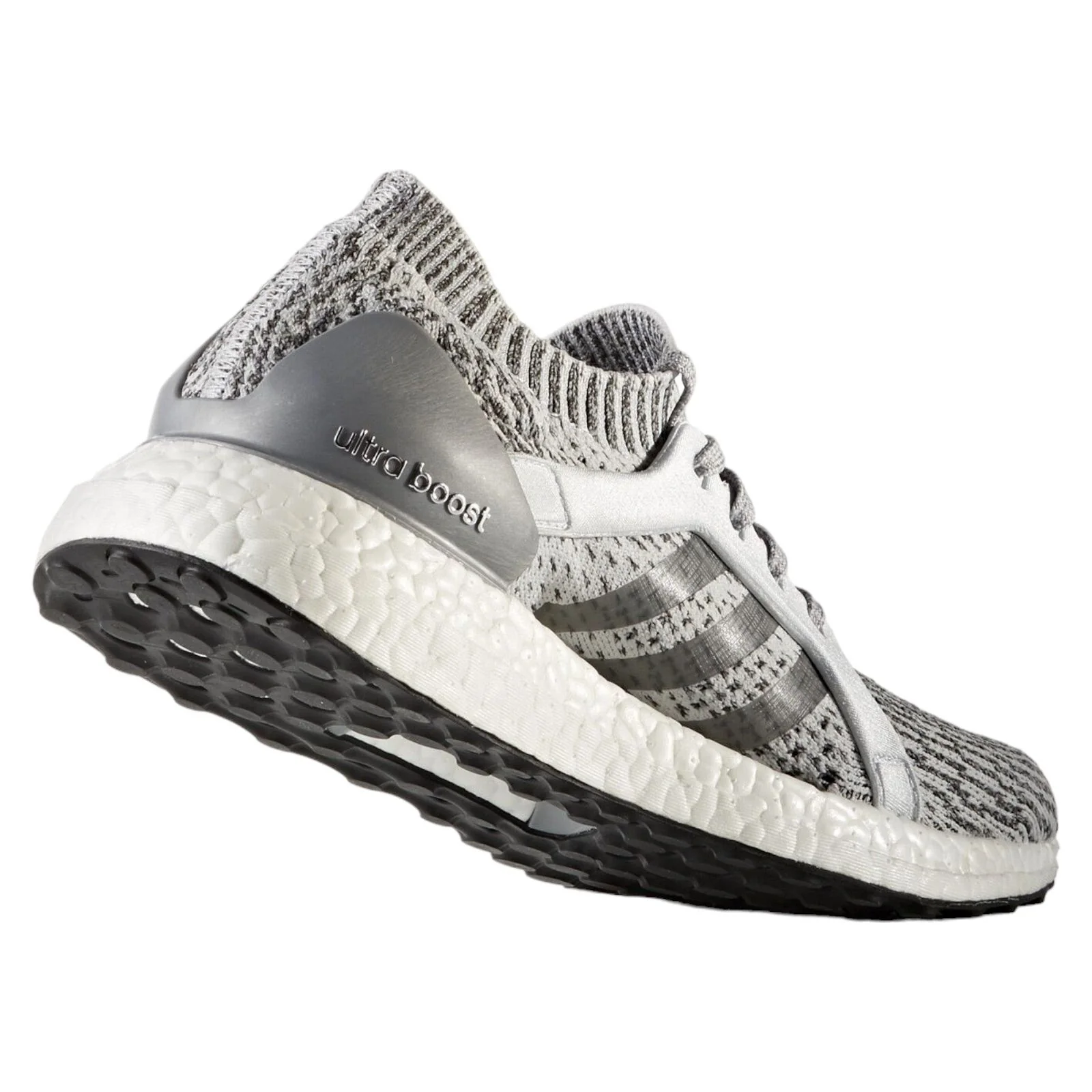 adidas Womens Ultra Boost X Grey Silver Trainers - Grey - Image 3
