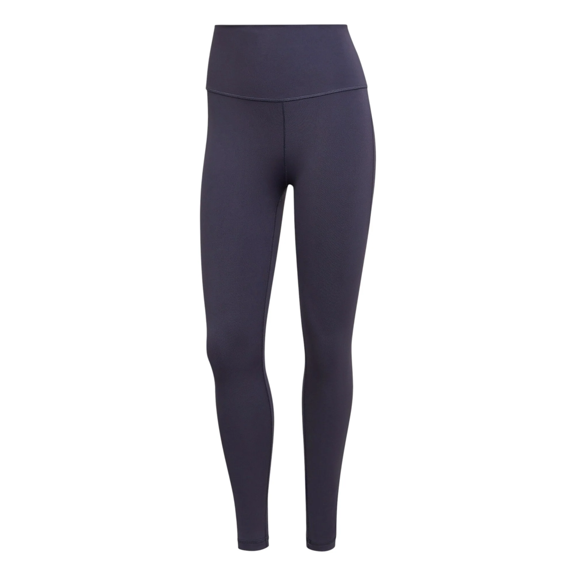 adidas Womens Yoga Studio 7/8 Leggings - Blue - Image 6