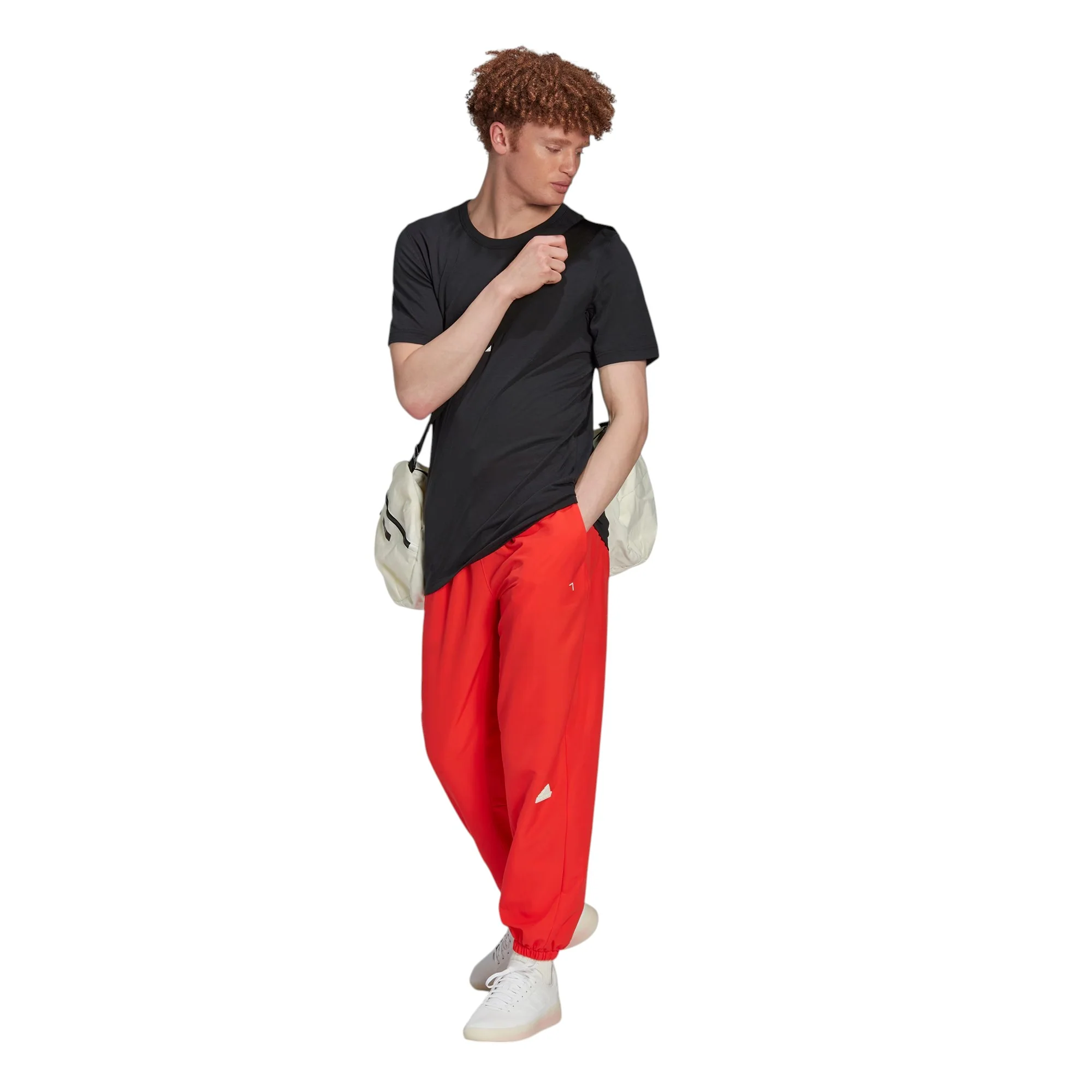 adidas Woven AEROREADY Track Pants - Bright Red - Image 9