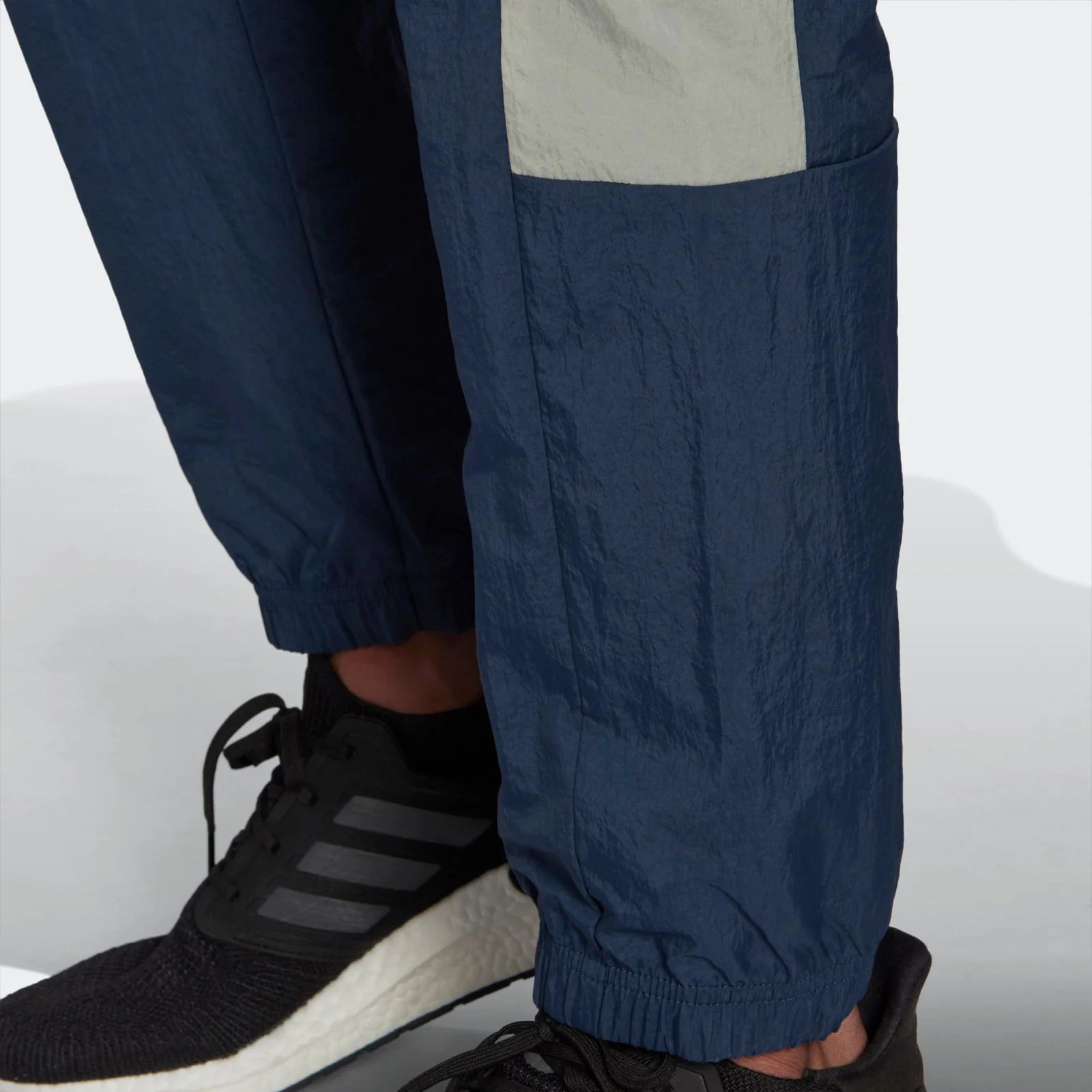 adidas Woven Half Zip Tracksuit - Navy - Image 5