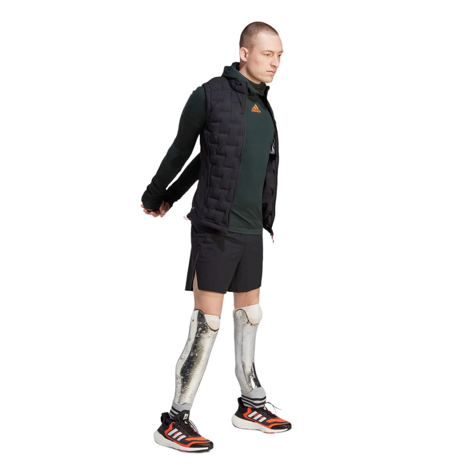 adidas X-City Vest Gilet - Black - Image 4
