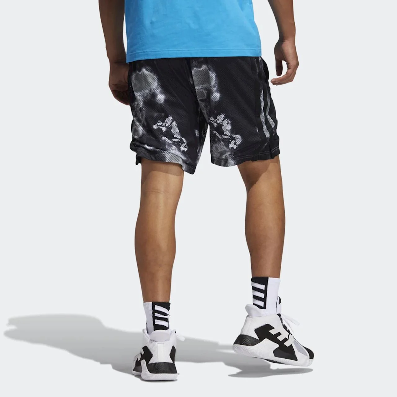 adidas x Donovan Mitchell Basketball shorts - Black - Image 3