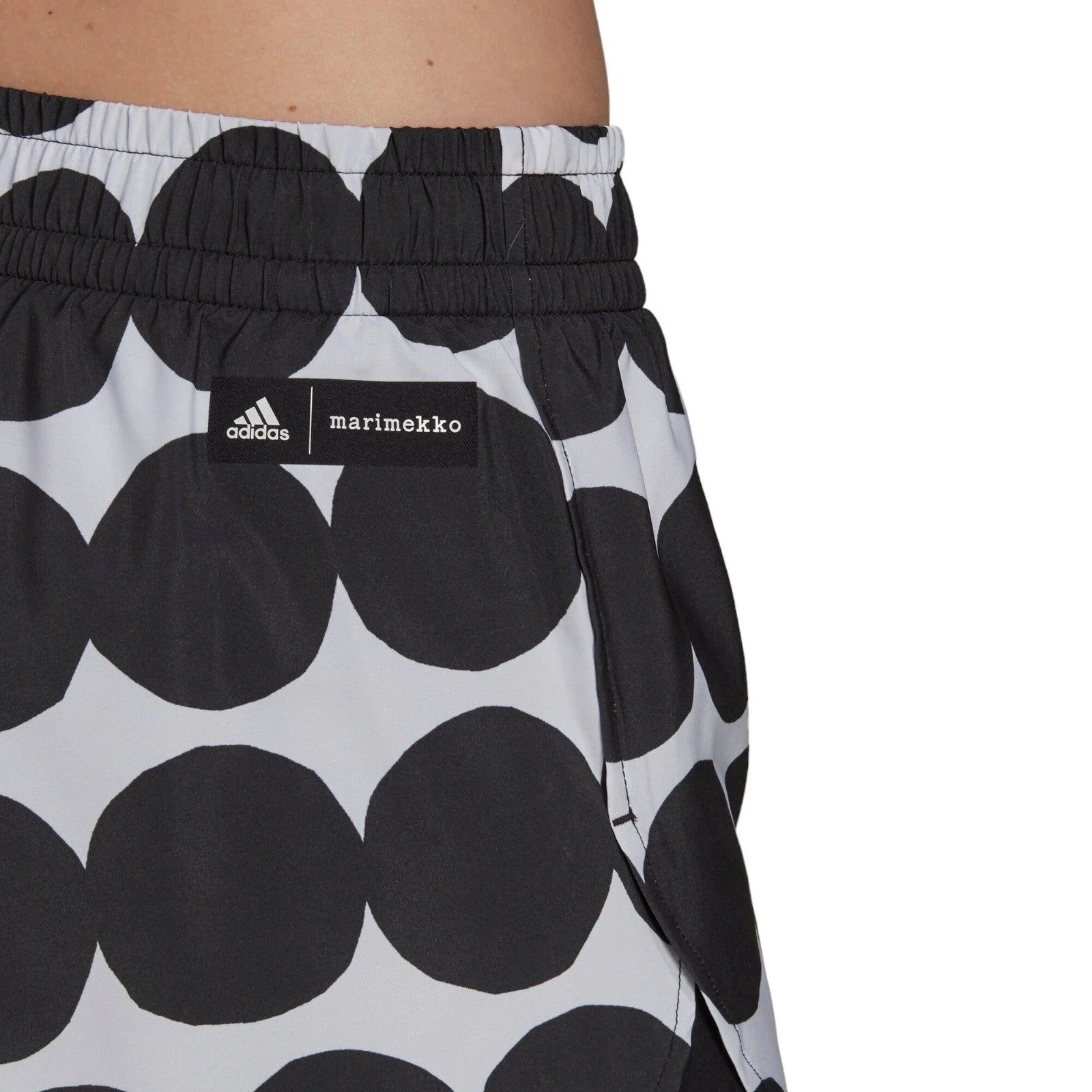 adidas x Marimekko Women's Marathon 20 Shorts - Black - Image 4