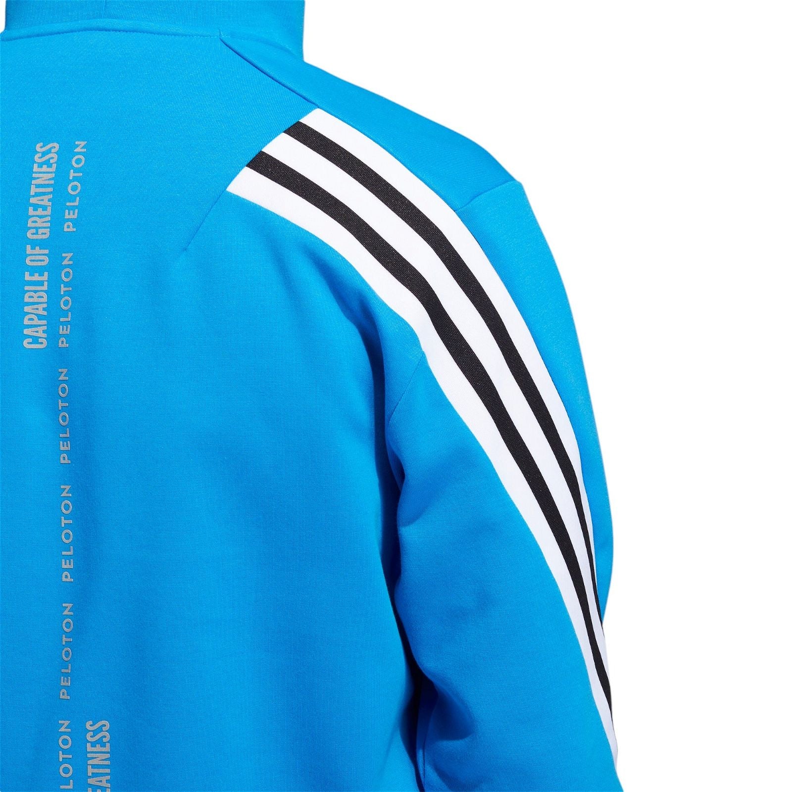 adidas x Peloton Full Zip Hoodie Jacket - Blue - Image 6