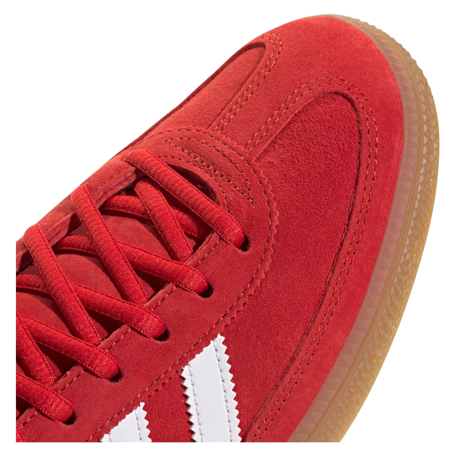 adidas x Sporty & Rich USA Handball Spezial Shoes - Collegiate Red / Night Indigo - IH8337 - Image 4