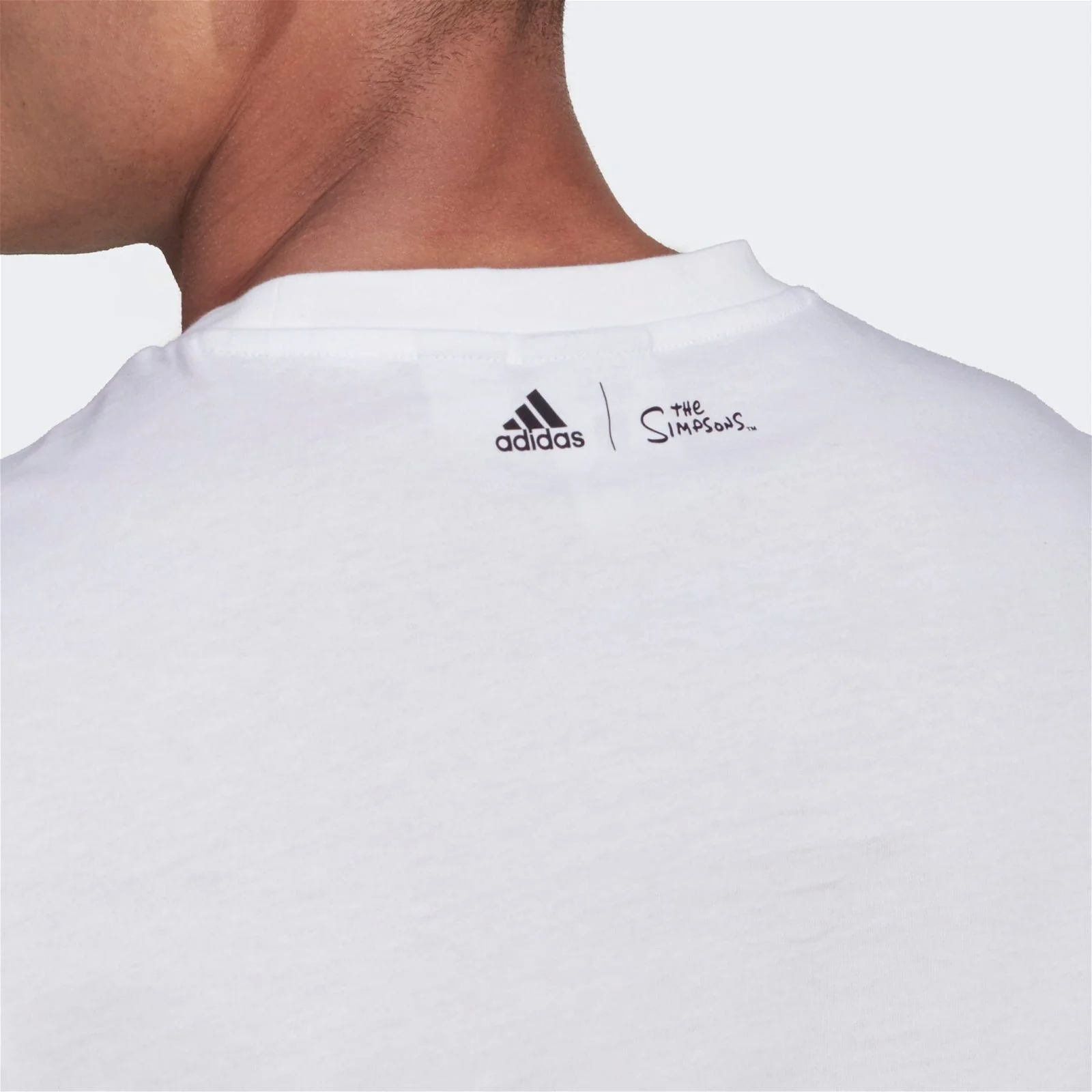 adidas x The Simpsons Snowball Fight Graphic Tee - White - Image 6
