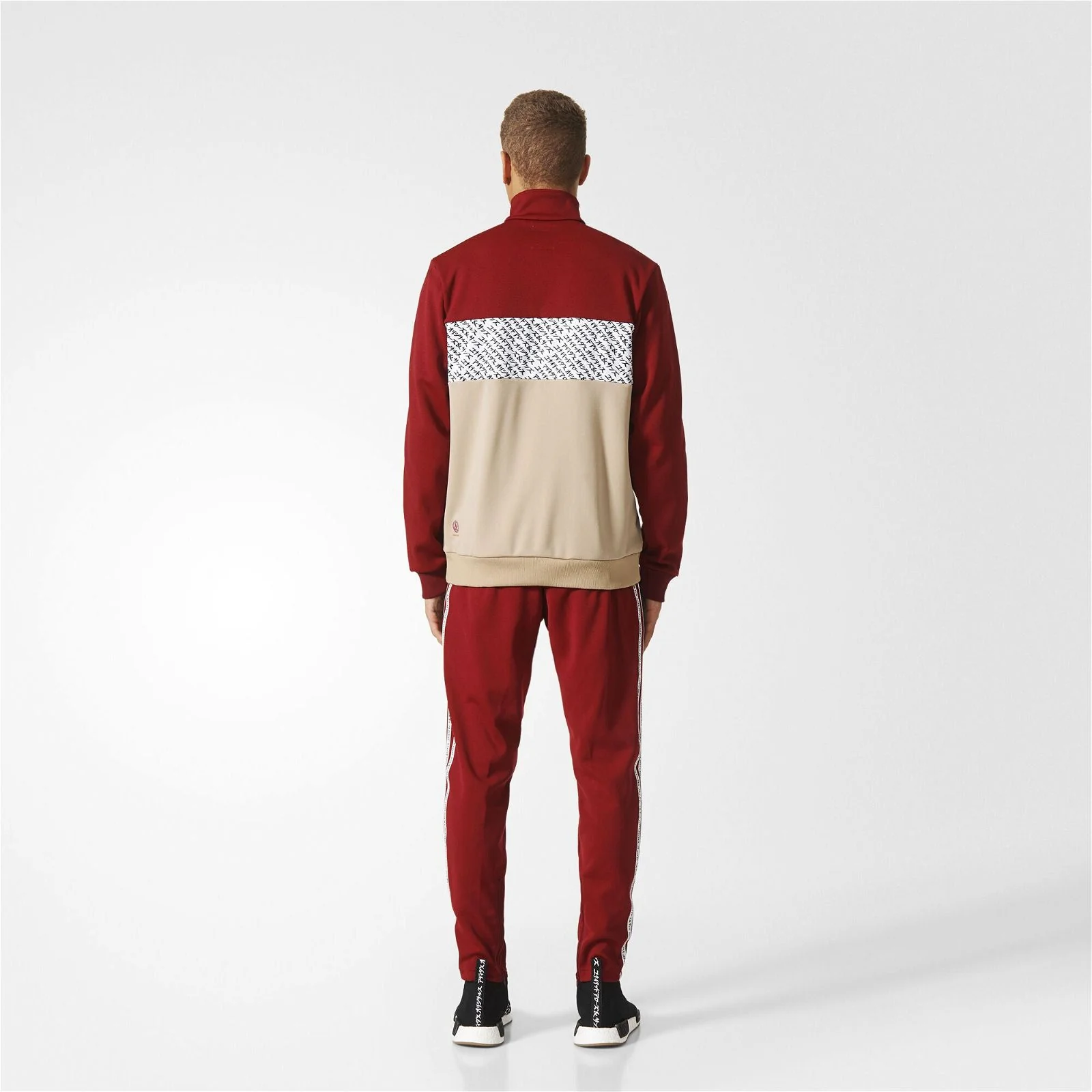 adidas x United Arrows & Sons Tracksuit - Burgundy - Image 3