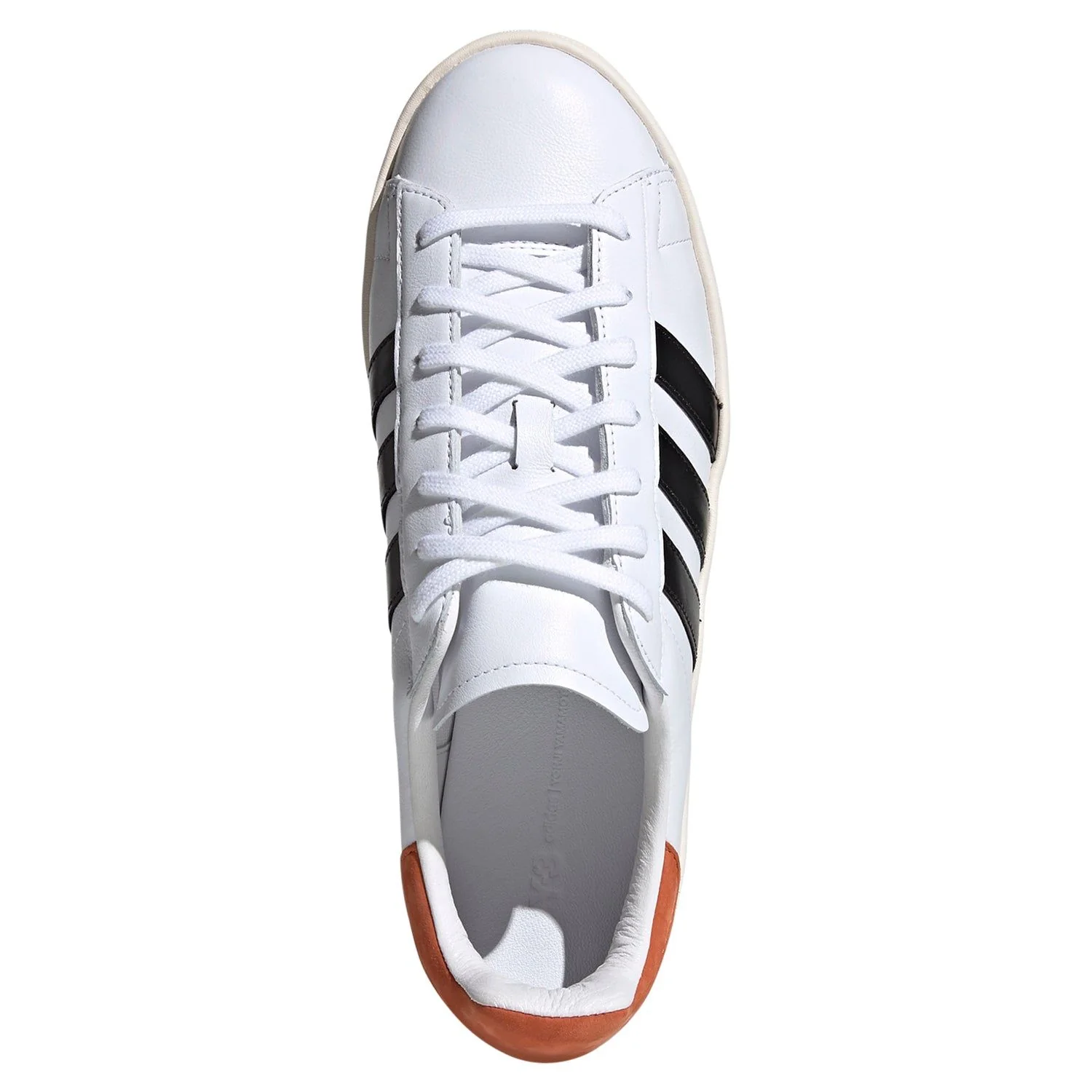 adidas Y-3 Hicho Shoes - Chalk White / Red - Image 4