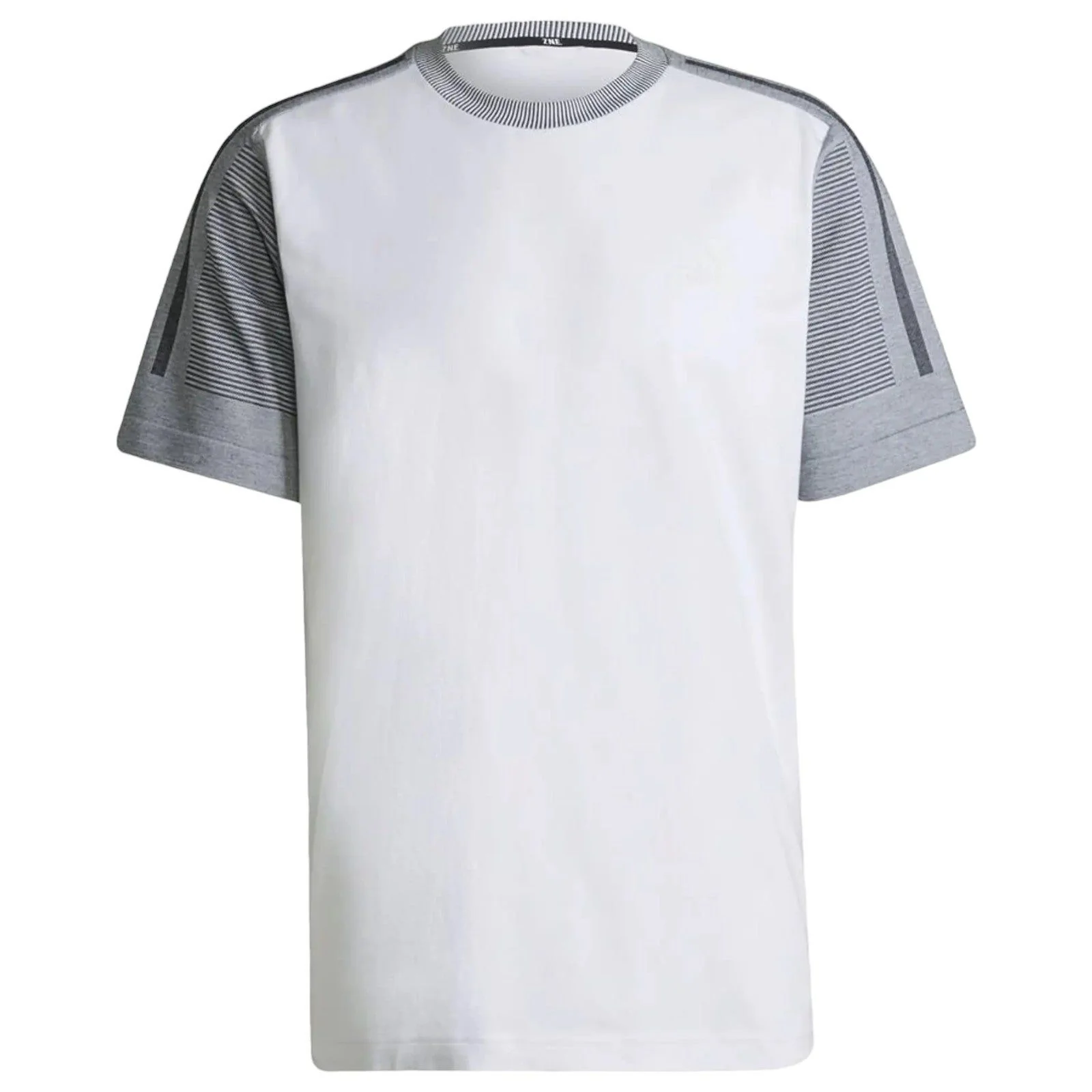 adidas Z.N.E. Sportswear Aeroknit T-Shirt - White/Grey