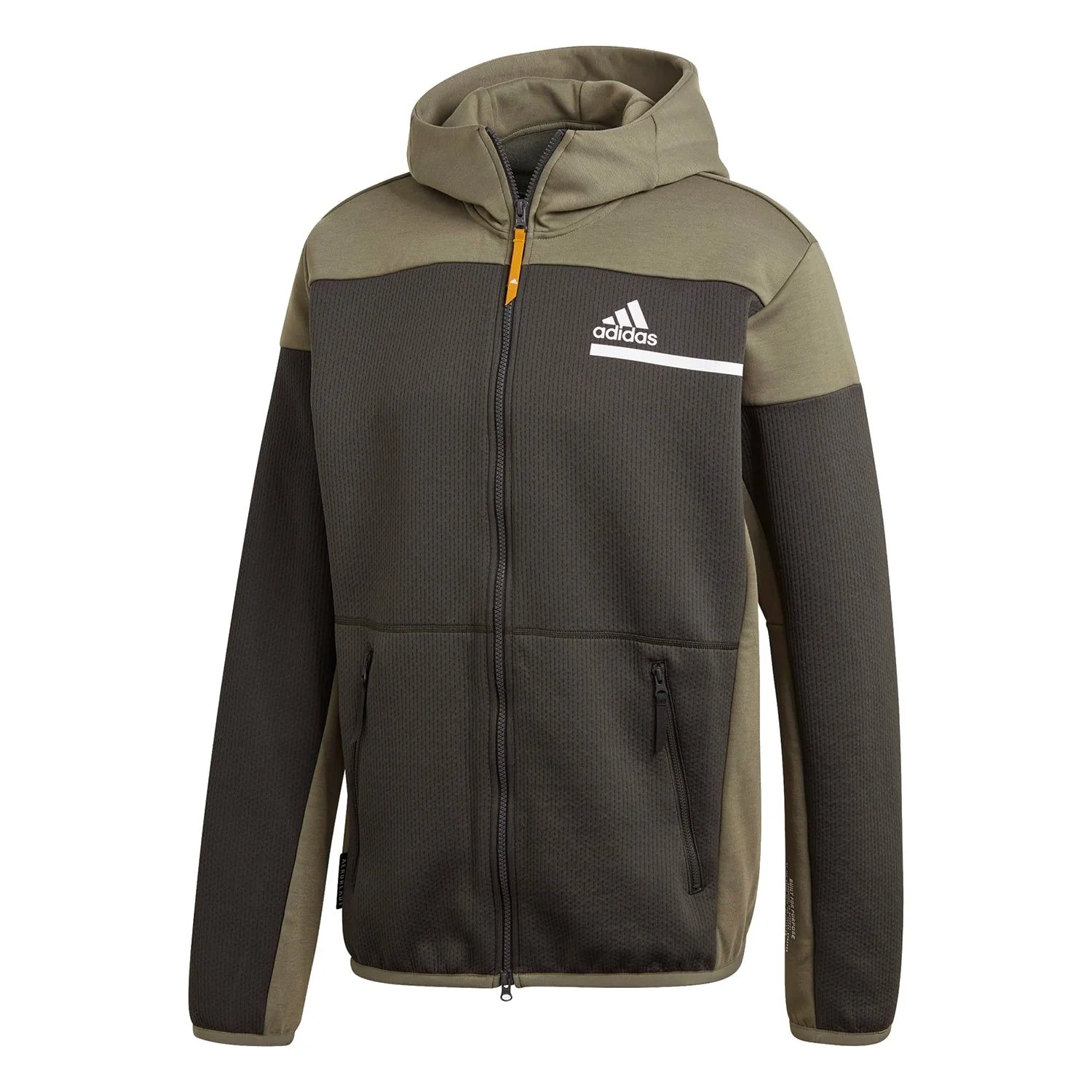 adidas ZNE Aeroready Full Zip Hoodie - Legacy Green
