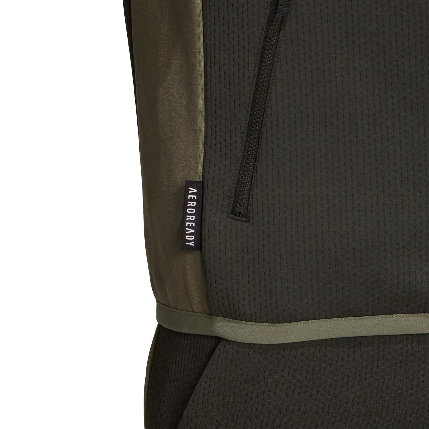 adidas ZNE Aeroready Full Zip Hoodie - Legacy Green - Image 6