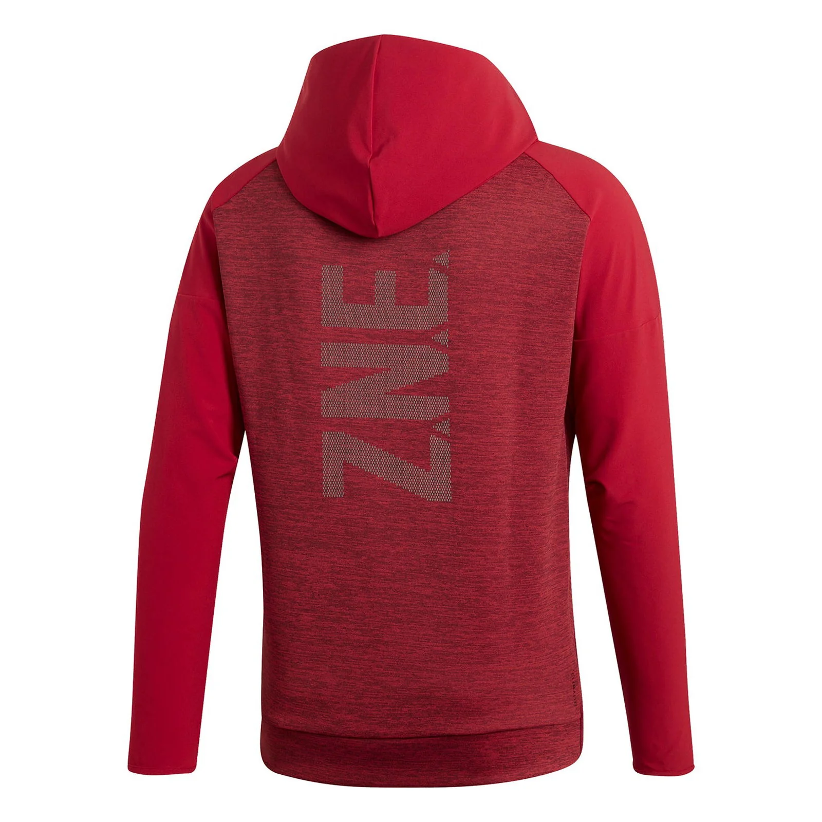 adidas ZNE Fast Release Hybrid Hoodie - Burgundy - Image 2