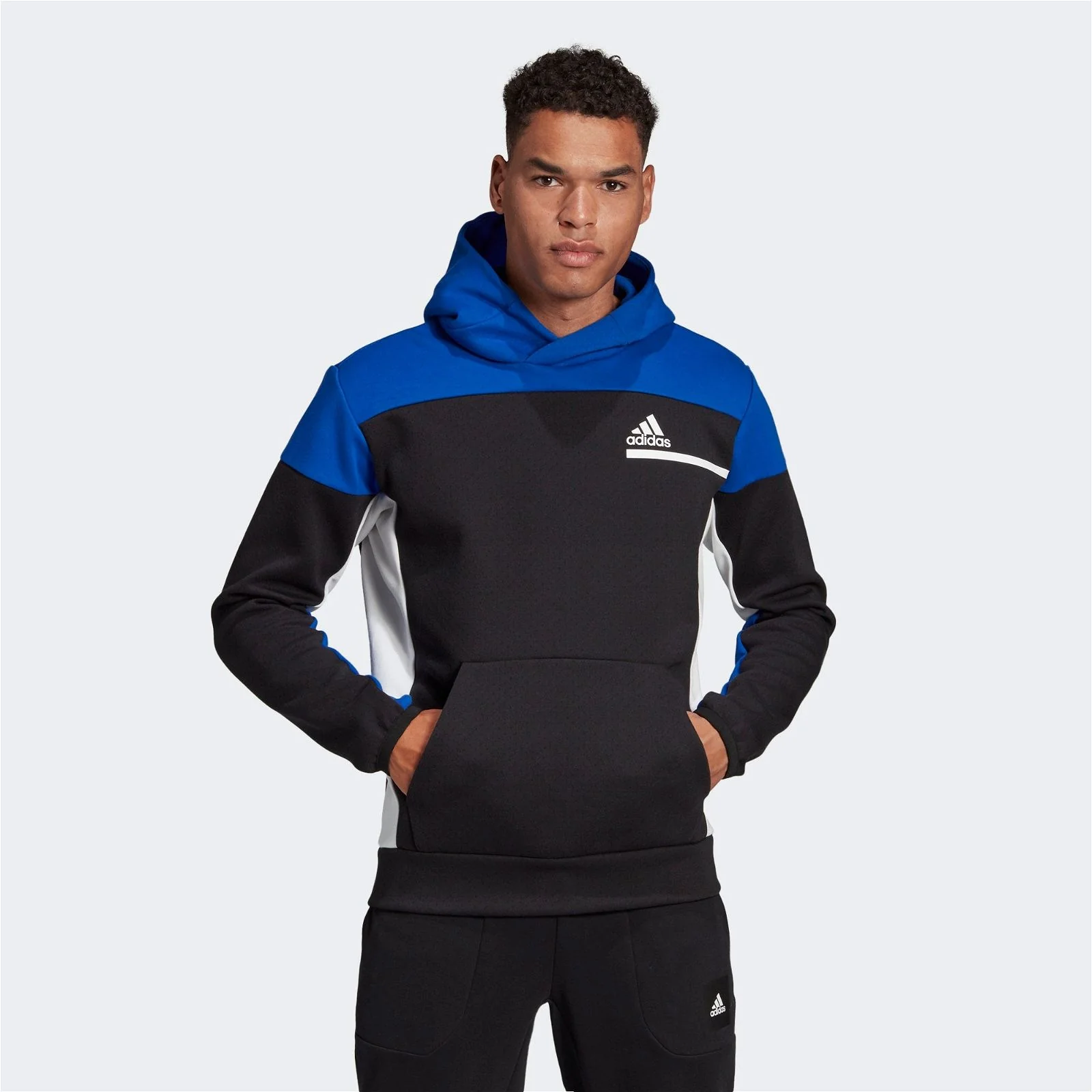 adidas ZNE Pullover Hoodie - Black - Image 3