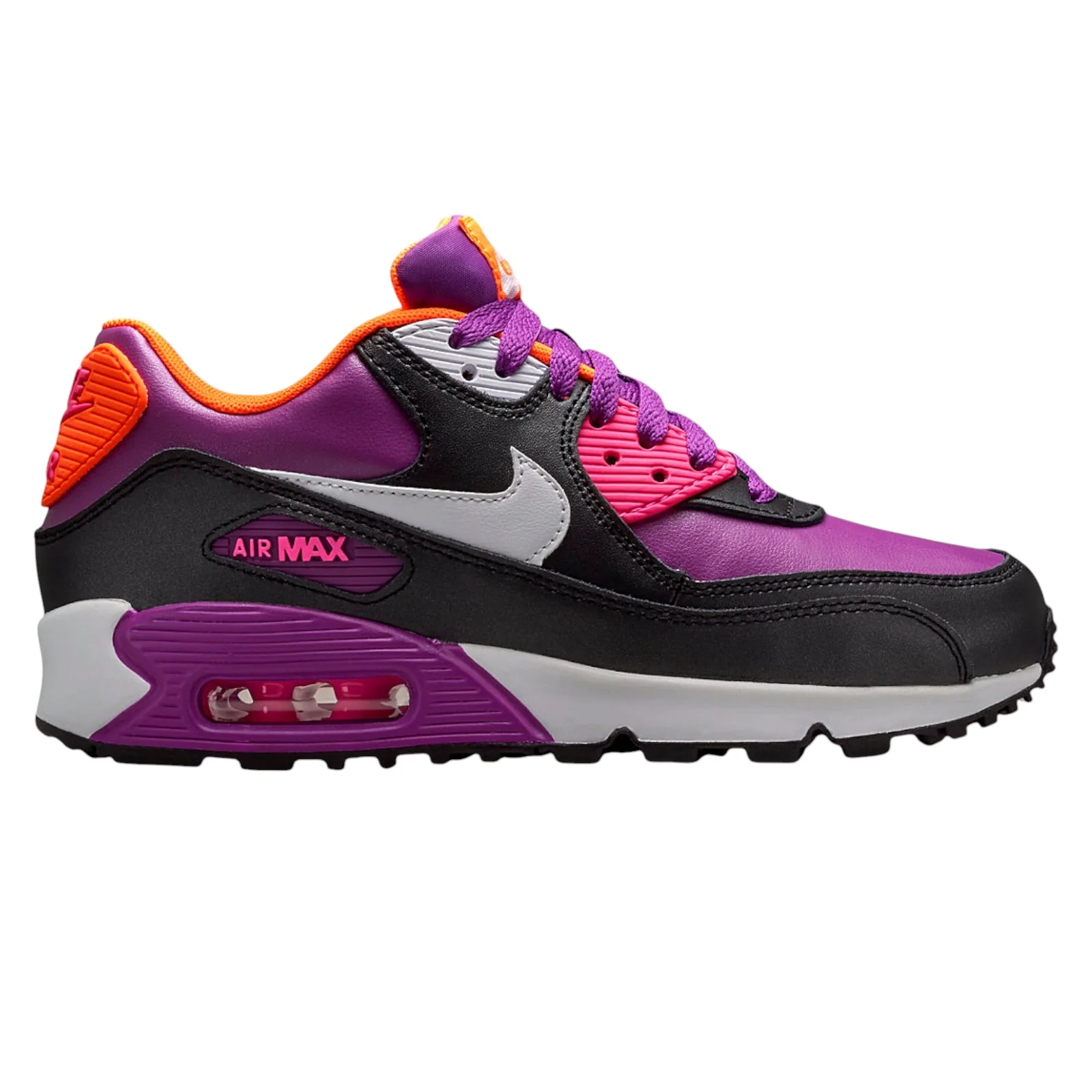 Air Max 90 2007 Trainers (GS) - Bold Berry Purple