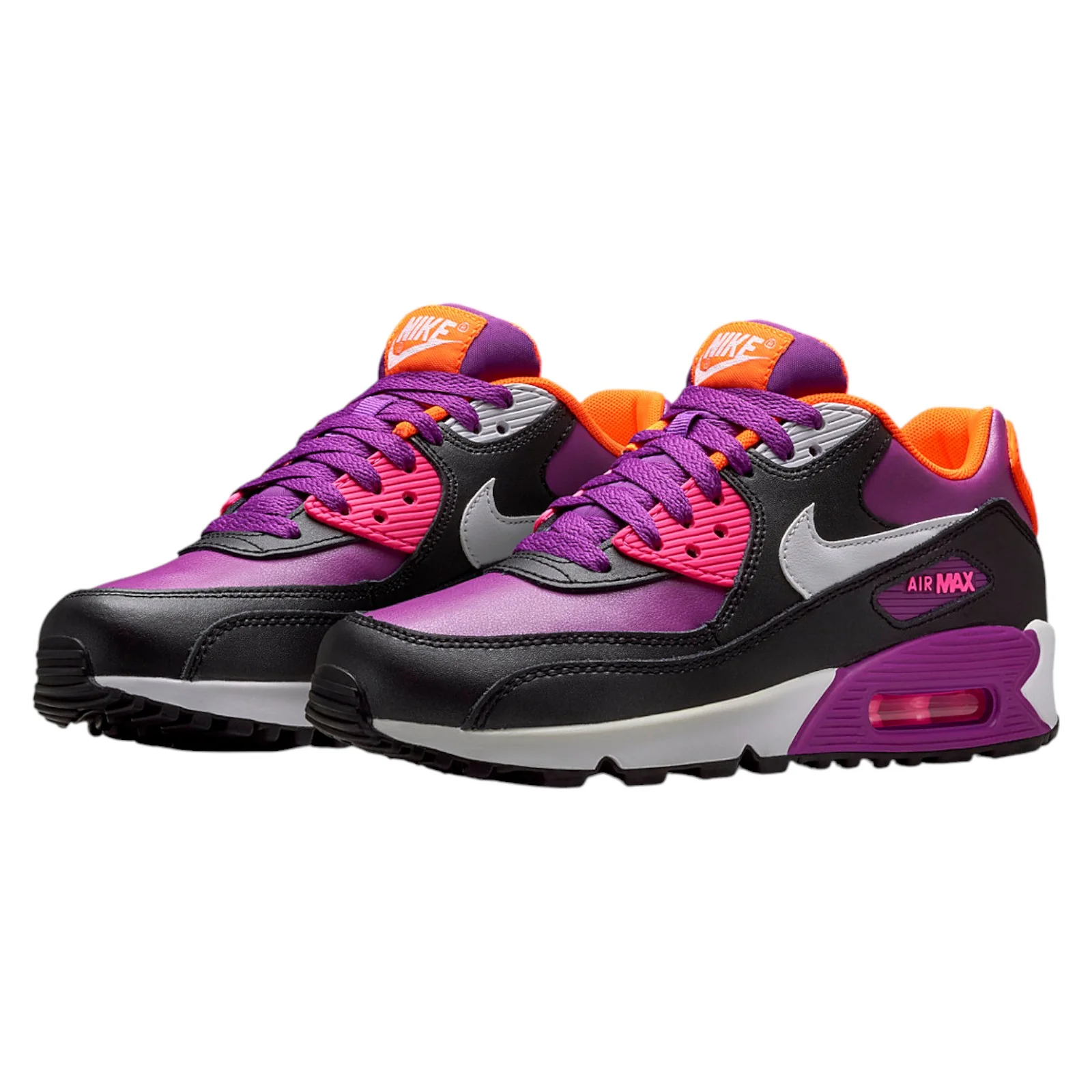 Air Max 90 2007 Trainers (GS) - Bold Berry Purple - Image 2