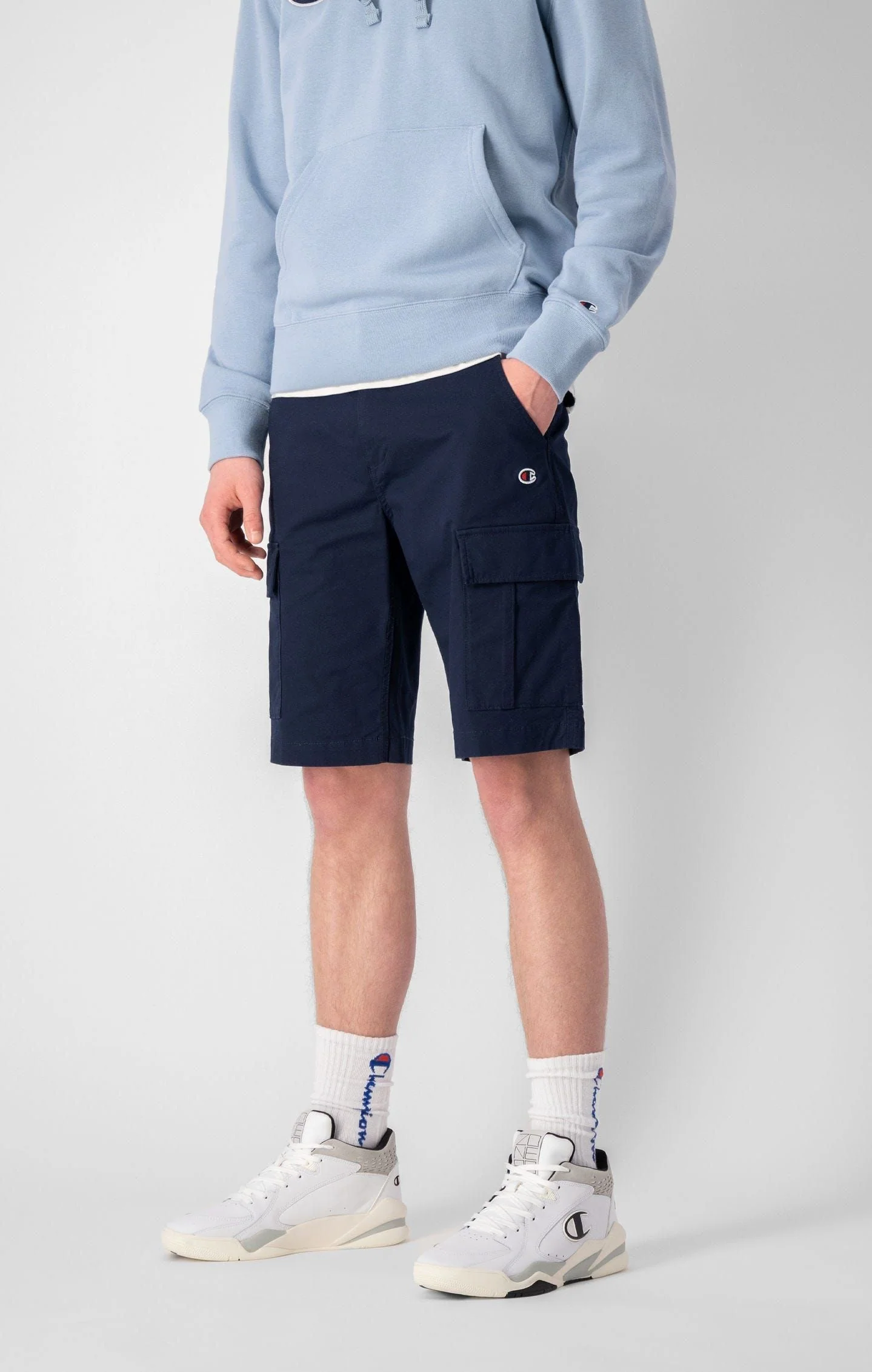 Champion Bermuda Cargo Shorts - Navy - Image 2