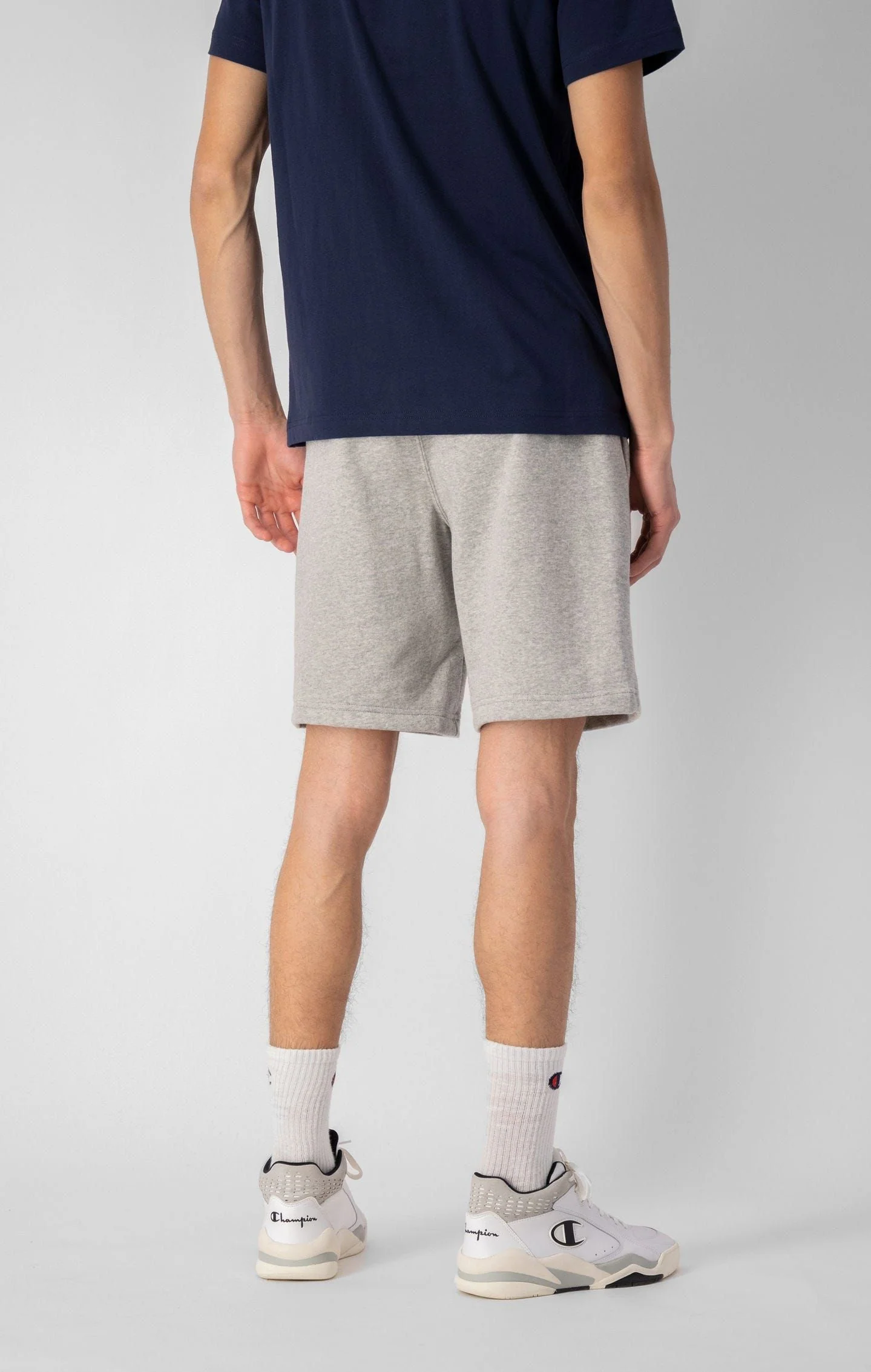Champion Bermuda Cotton Sweat Shorts - Grey - Image 4
