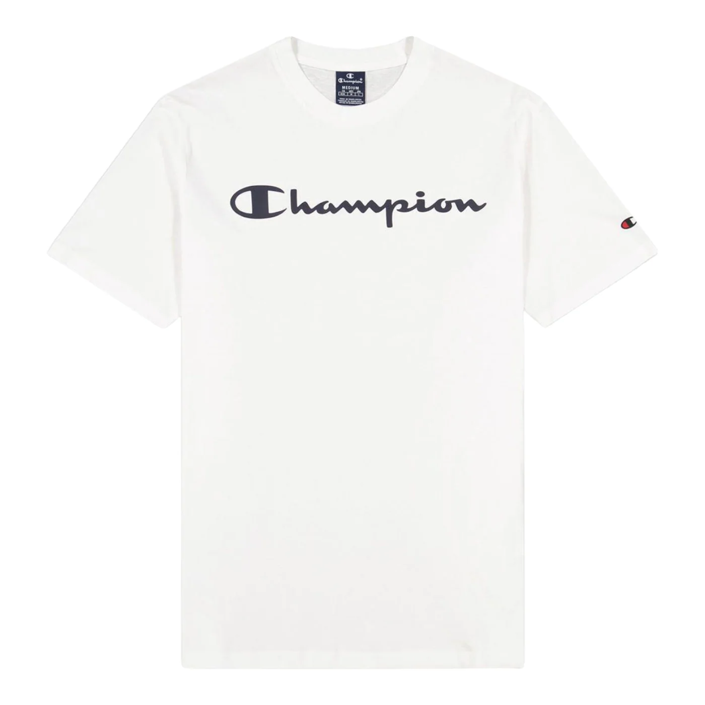 Champion Legacy Big Logo T Shirt - White