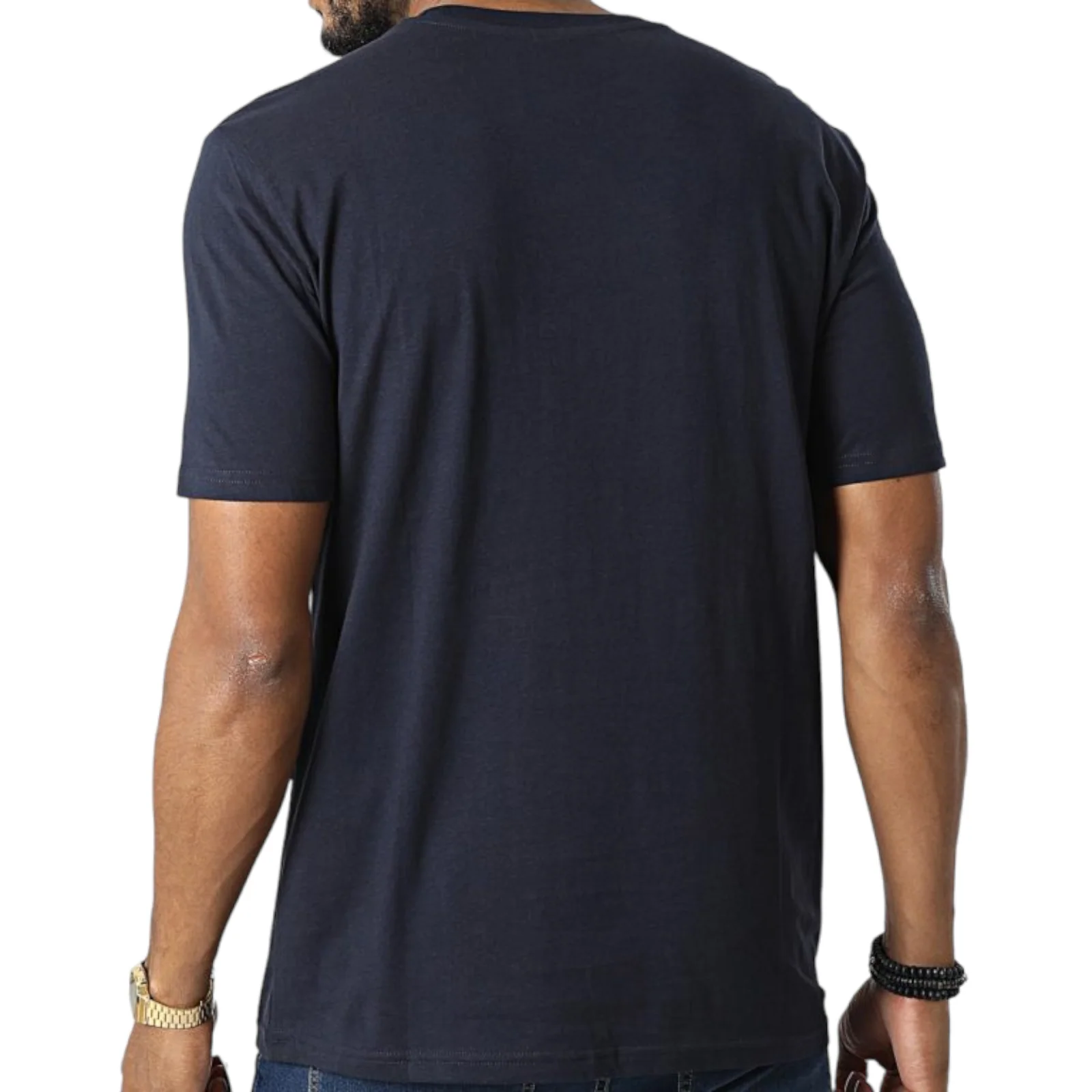Champion Legacy Spellout Big Logo Tee - Navy - Image 4