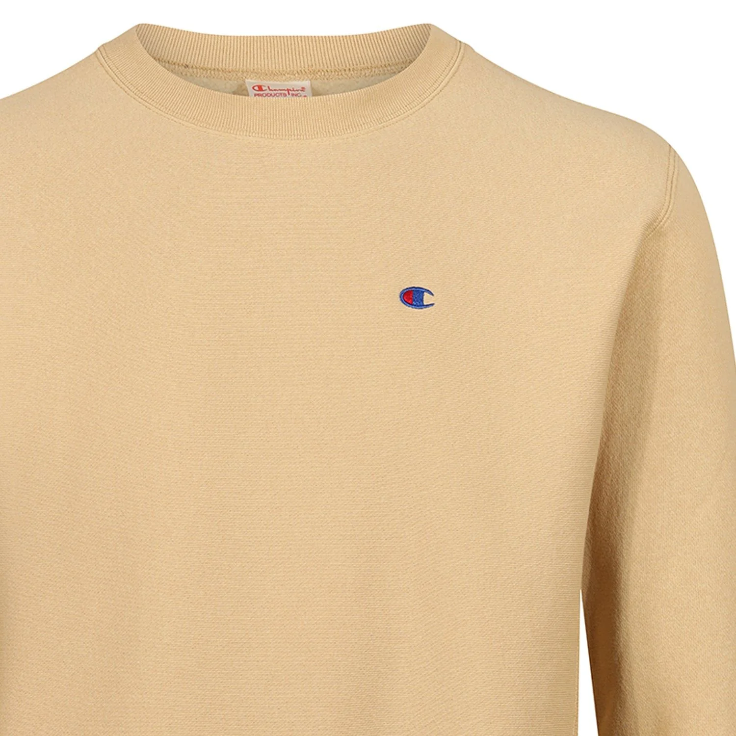 Champion Reverse Weave Classic Crew Sweatshirt - Beige - Image 3