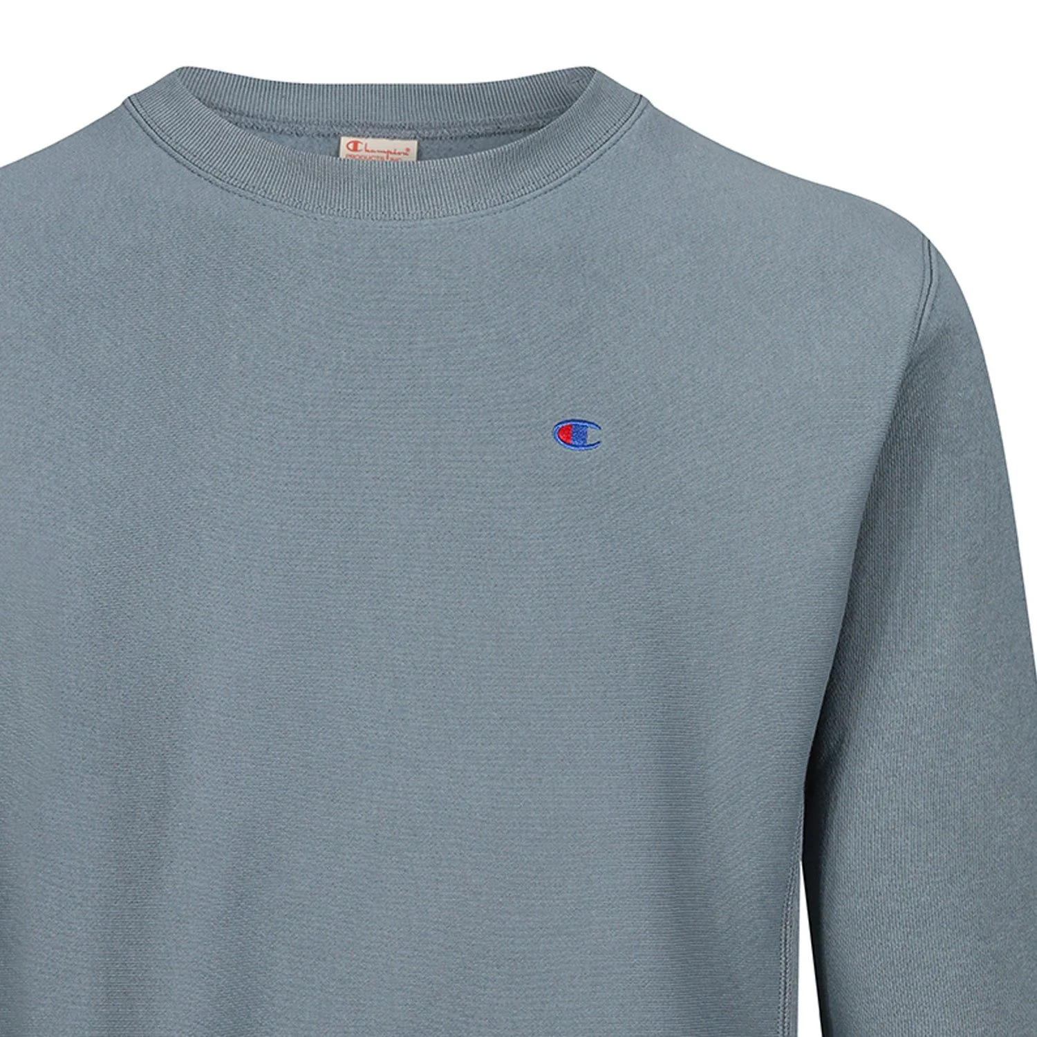 Champion Reverse Weave Classic Crew Sweatshirt - Blue - Image 3